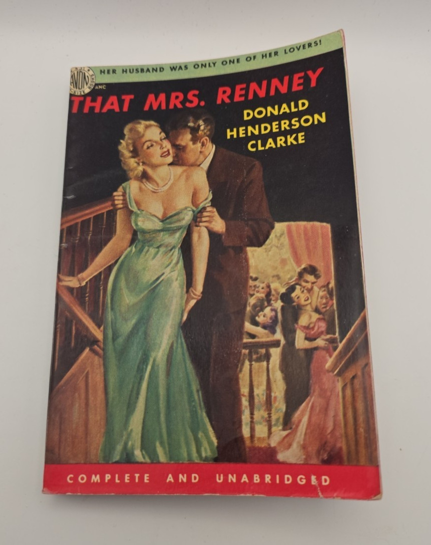That Mrs. Renney by Donald Henderson Clarke Avon 431 1952