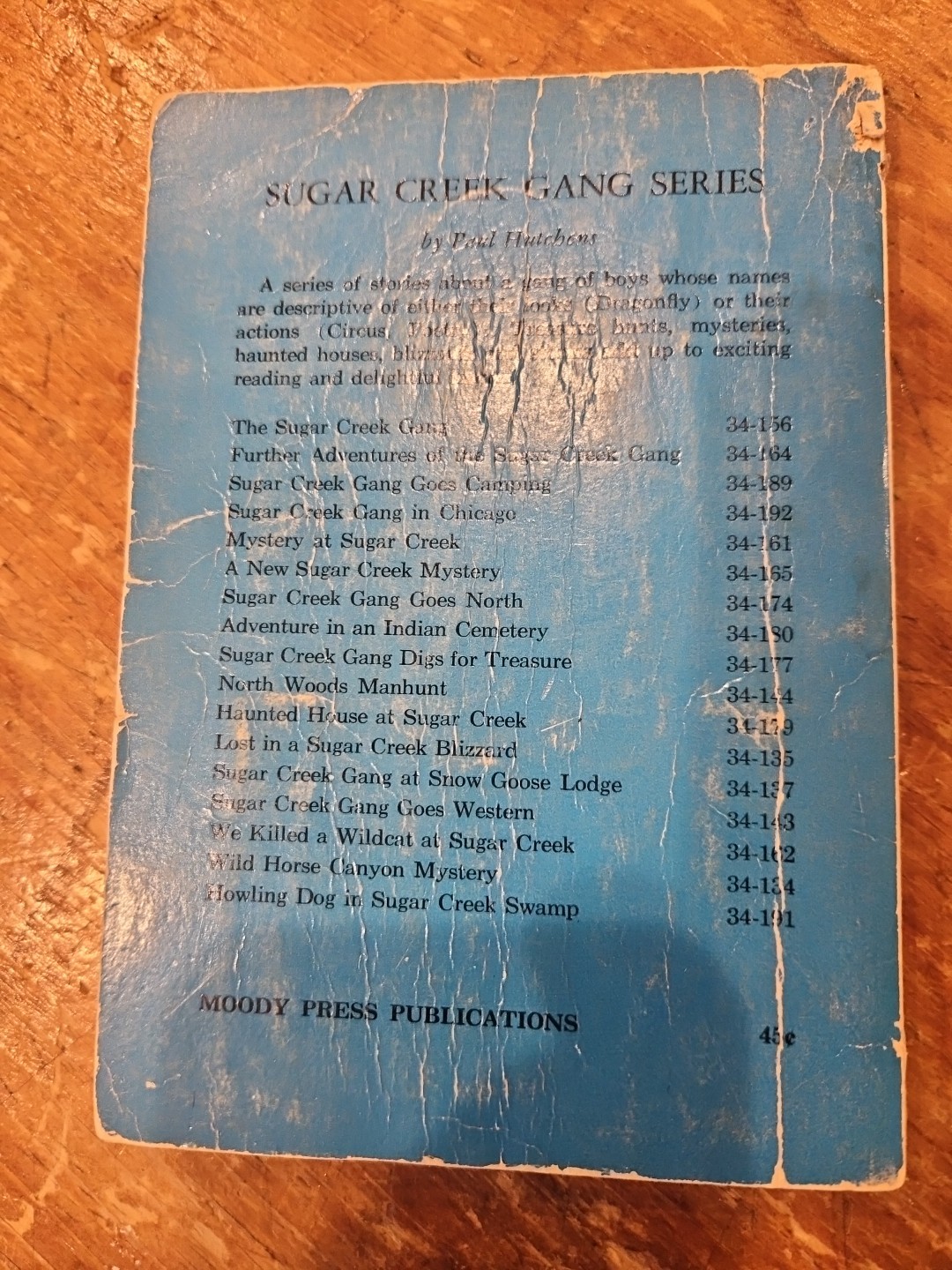 Lot Of 11 Sugar Creek Gang Books Paul Hutchens Moody Press