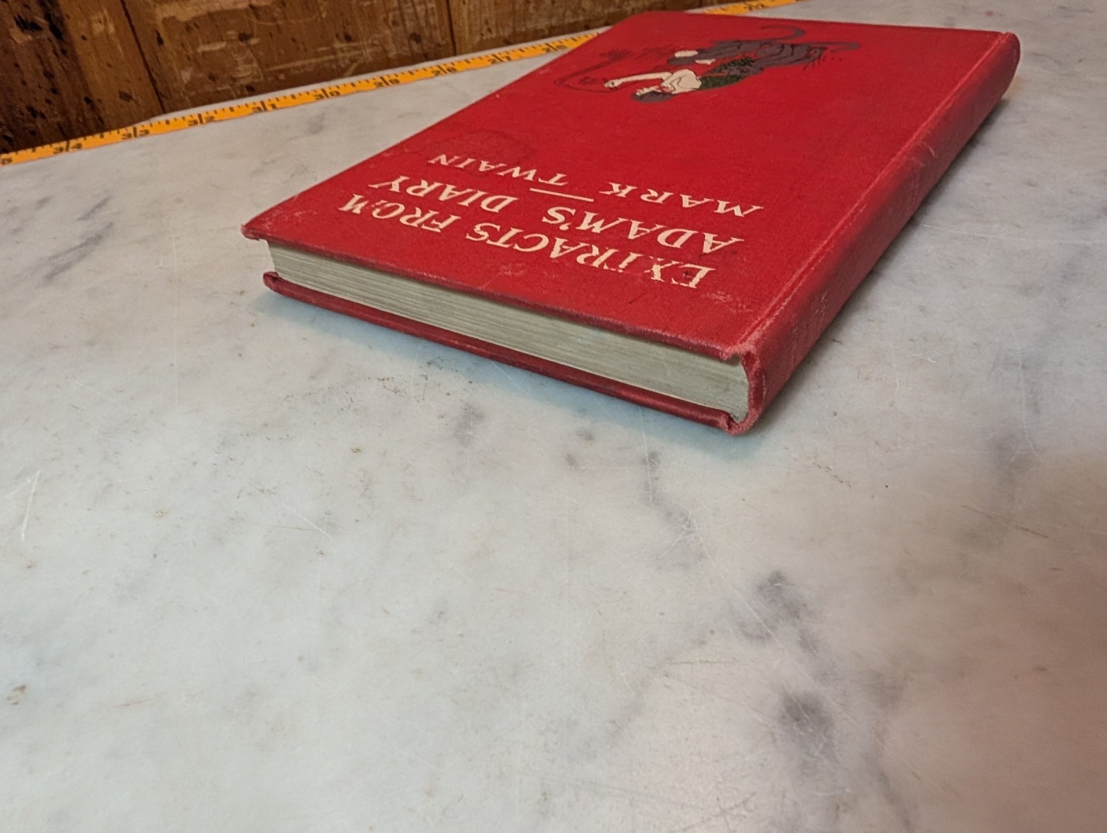 1904 Mark Twain Extracts From Adam’s Diary Vintage Hardcover Book
