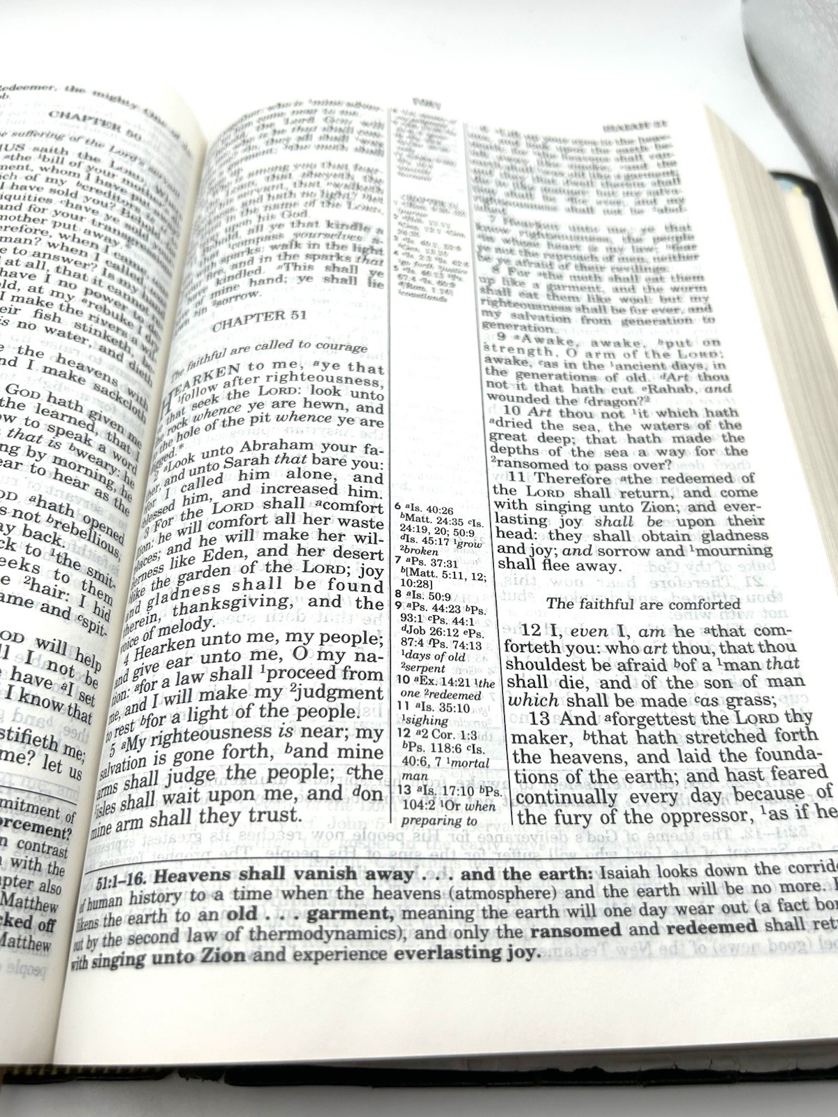 The King James Study Bible Black Bonded Leather Indexed Nelson 135 1988
