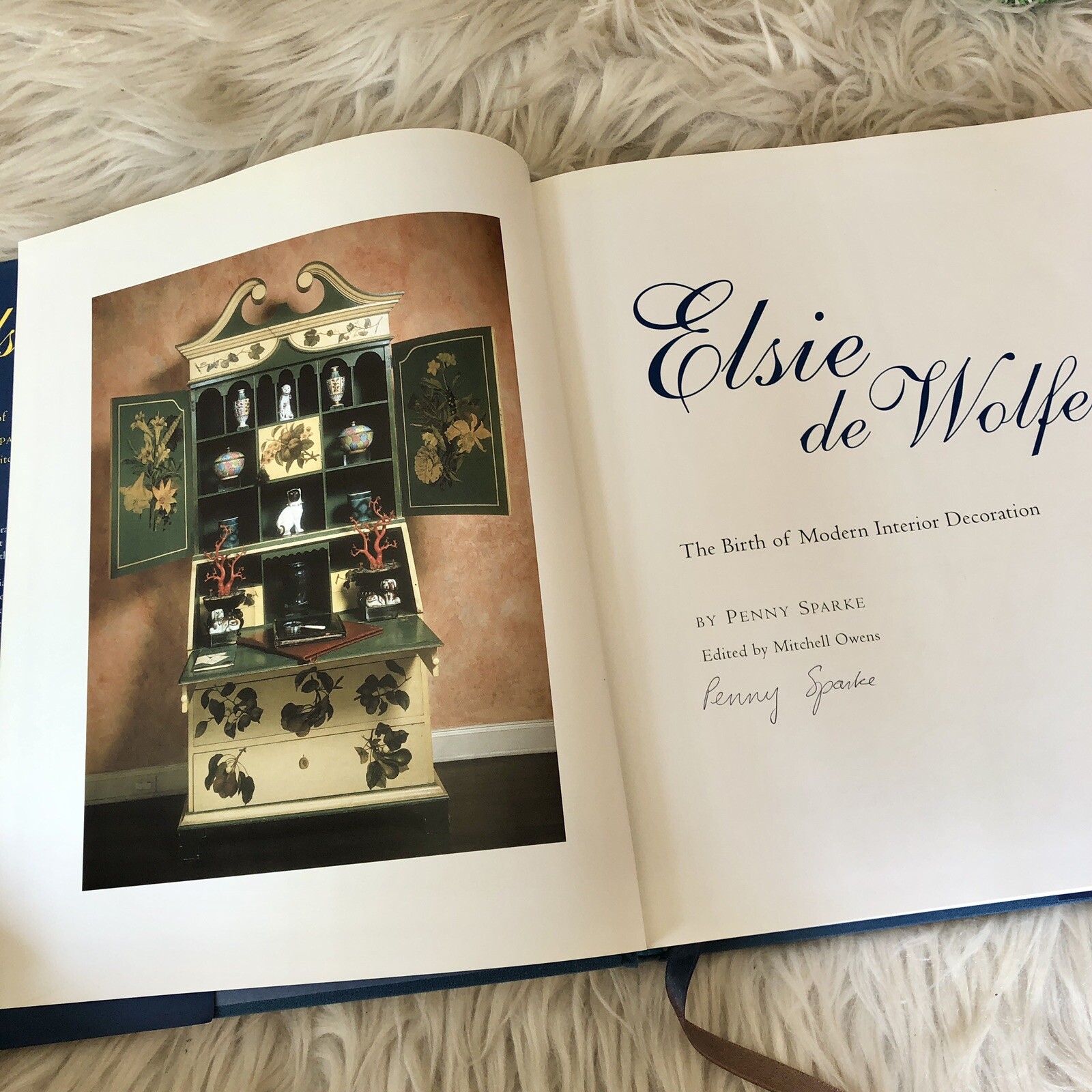 Elsie de Wolfe, the Birth of Modern Interior Design Acanthus Press Yellow Book