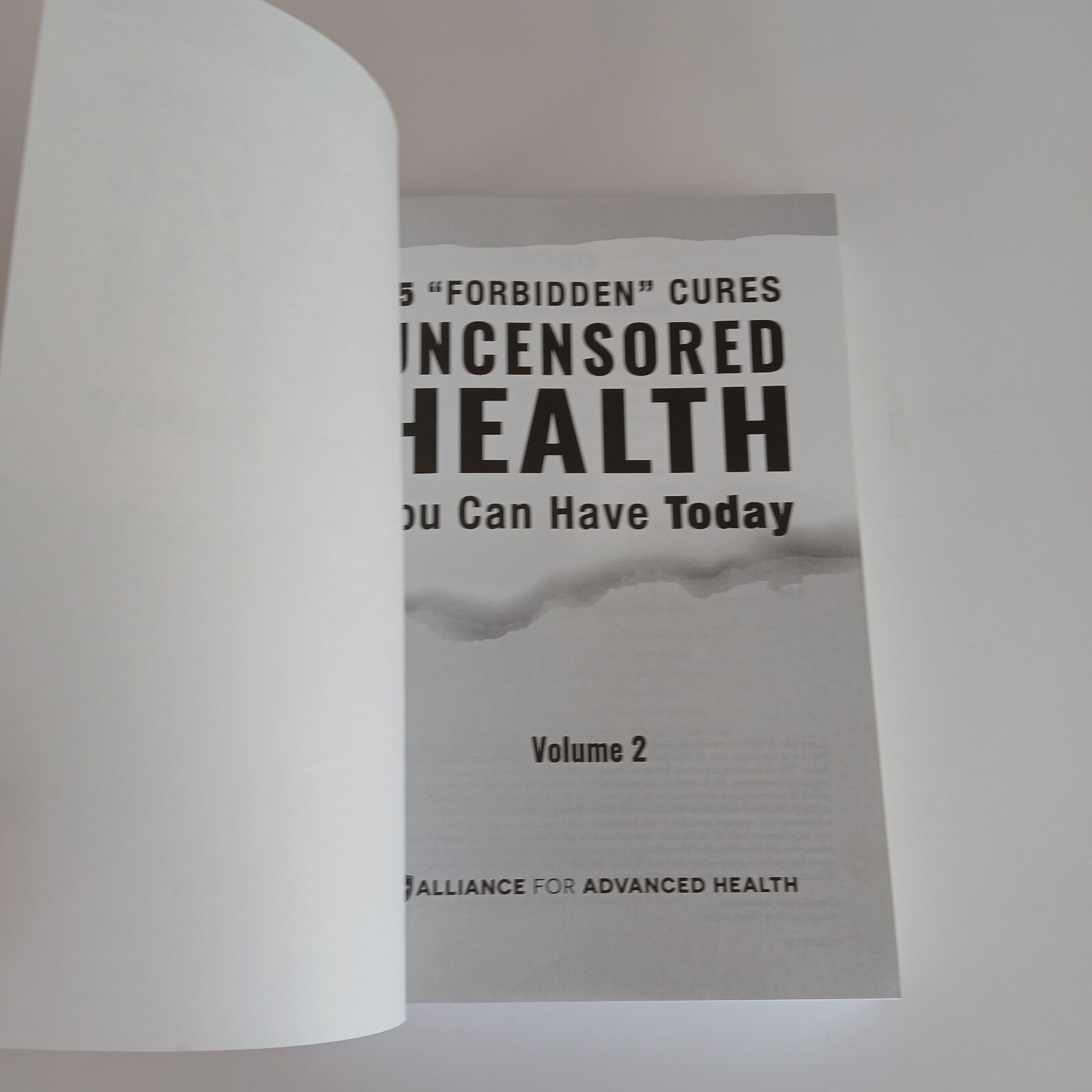 25 ” Forbidden ” Cures Uncensored Health You Can Have Today Vol 2