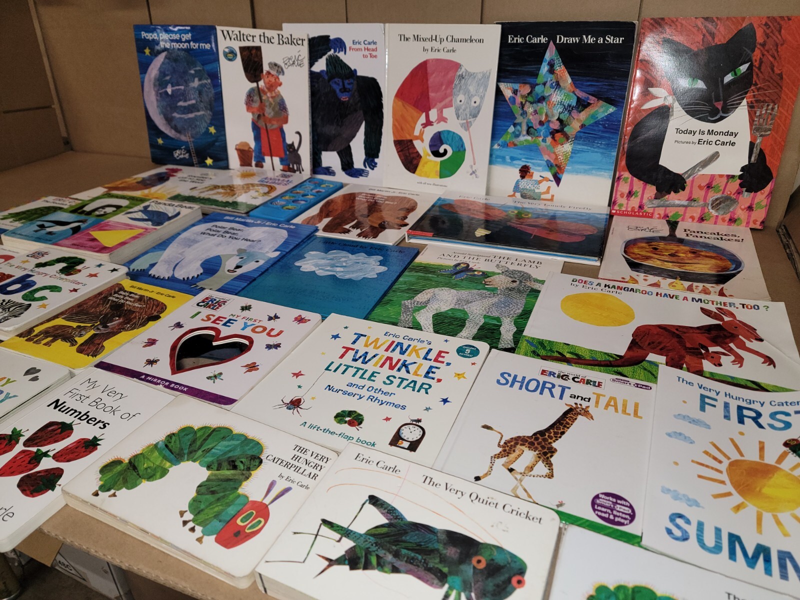 Lot of 5 Eric Carle Picture/Board Books for Children’s Kid Toddler *Random Mix*