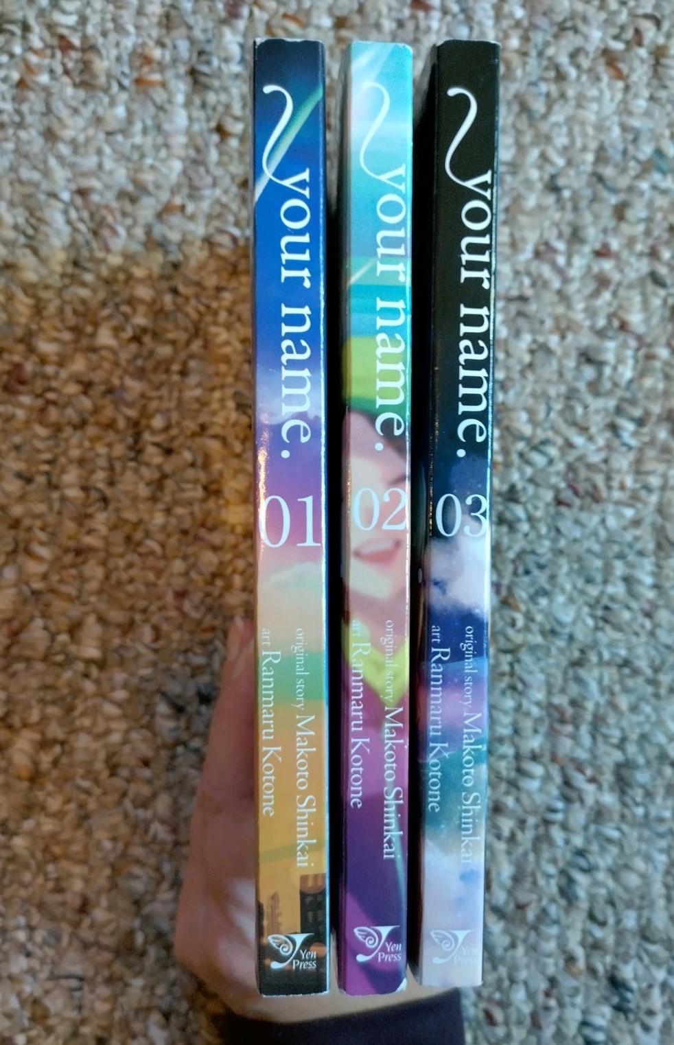 Your Name Makoto Shinkai , Ranmaru Kotone, Anime Manga – Volumes # 1, 2, 3