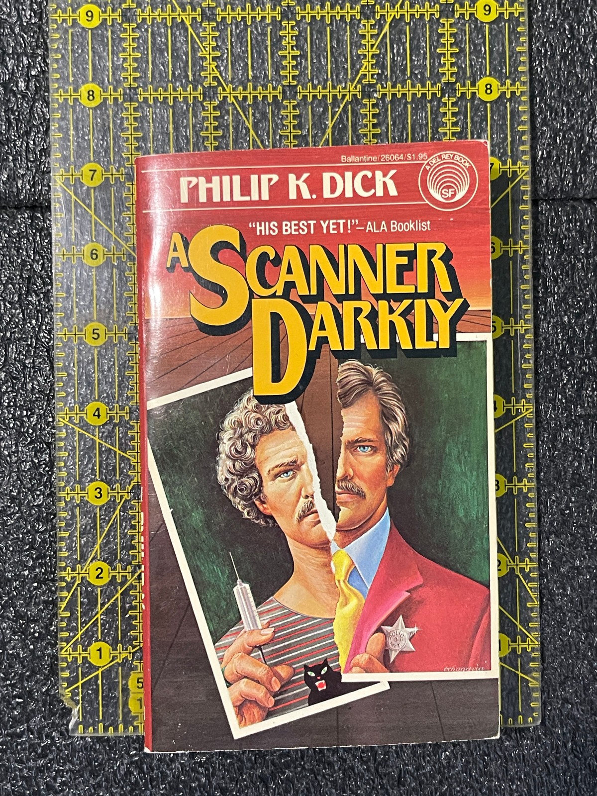 VTG SCIFI PB Philip K Dick A Scanner Darkly Drug Culture Speculative Fiction PKD