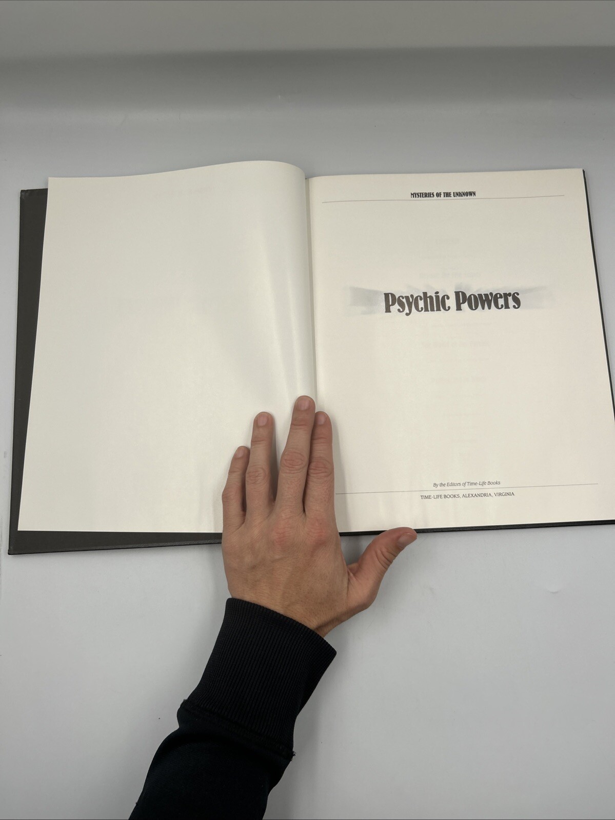 MYSTERIES OF THE UNKOWN: PSYCHIC POWERS (1989) Time-Life Paranormal Series