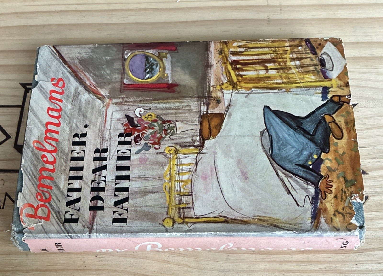 Signed Book Ludwig Bemelmans Father Dear Father Illustrated Vintage Humor Books