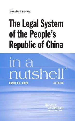 The Legal System of the People’s Republic of China in a Nutshell