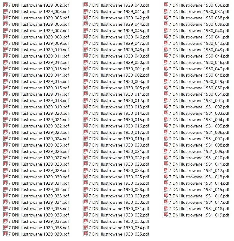 7 DNI ILUSTROWANE (P0L) 149 Select Issues In PDF Format On USB Flash Drive