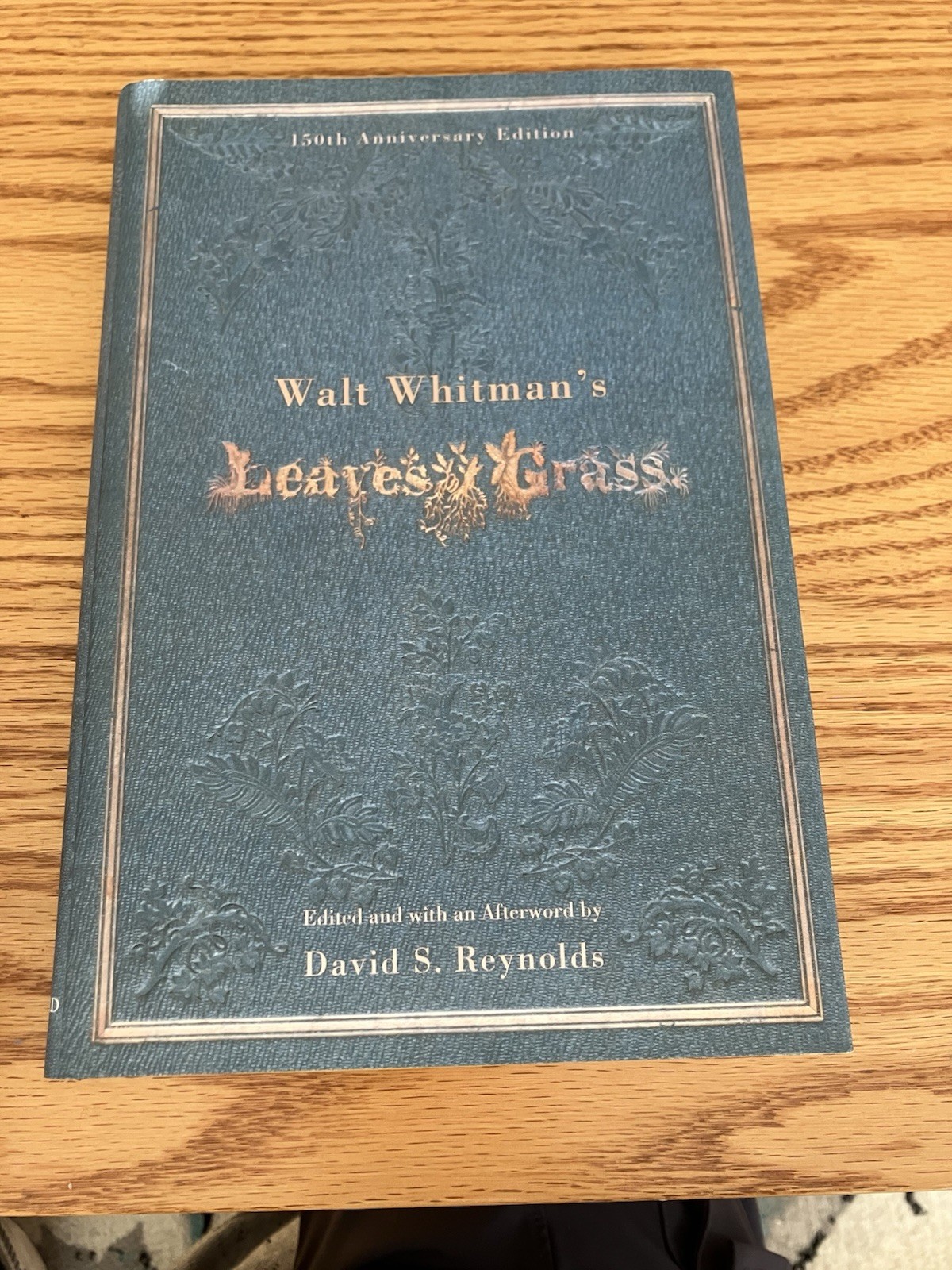 Oxford University Press Leaves of Grass 150th Anniv HC Walt Whitman 2005