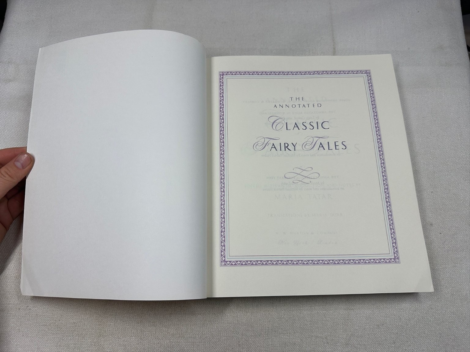 Annotated Classic Fairy Tales Maria Tatar 2002 Norton Illustrated Folklore