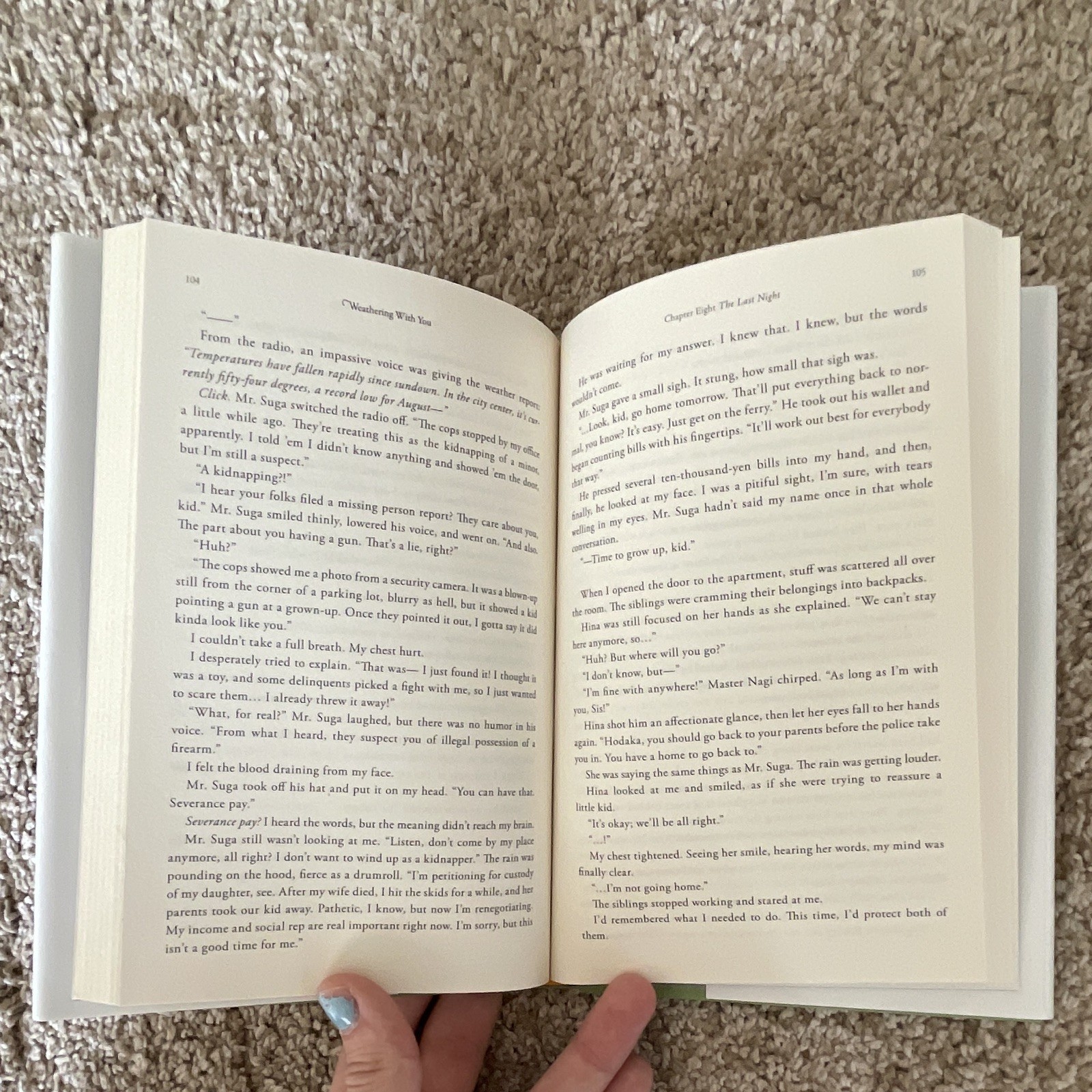 Makoto Shinkai Weathering with You Hardcover 2019 English Yen Press 192p