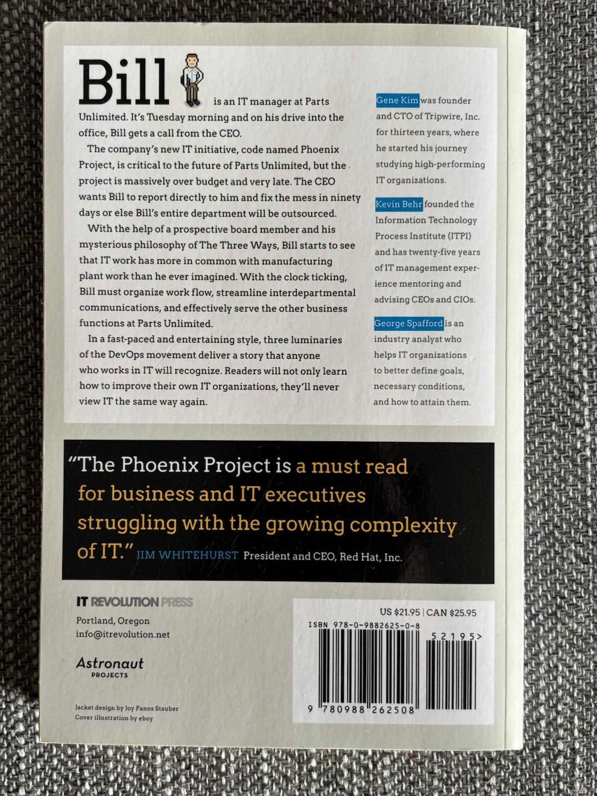 The Phoenix Project Gene Kim, Kevin Behr, George Spafford, Revised