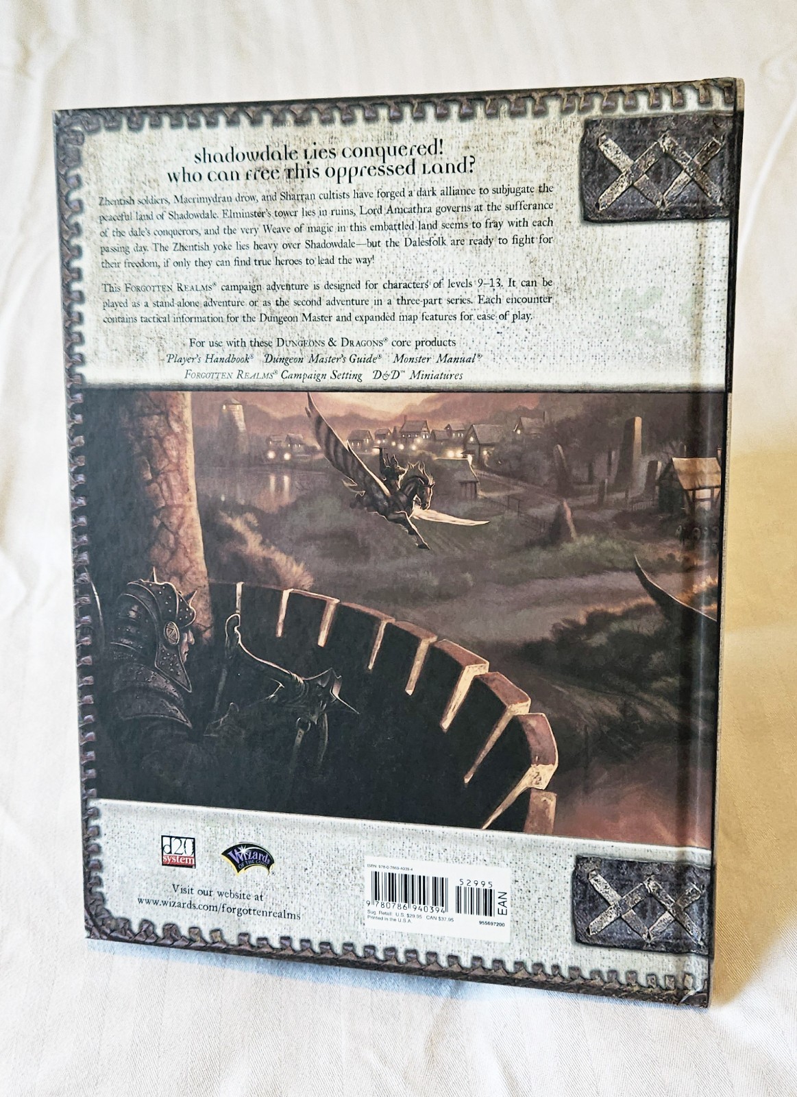 Dungeons and Dragons 3.5e Shadowdale The Scouring of the Land Hardcover 2007