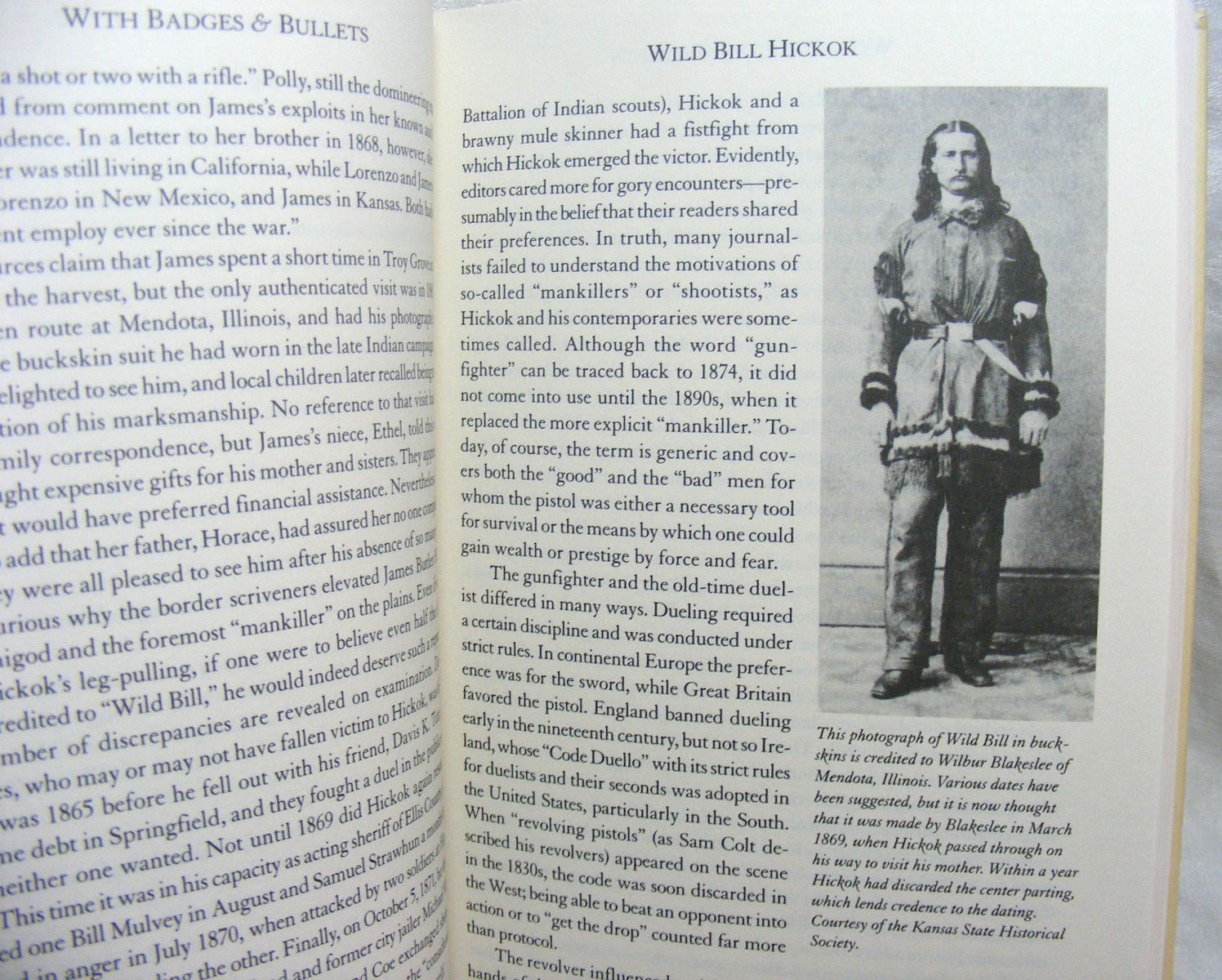 Vintage Book With Badges & Bullets Copyright 1999 Fulcrum Publishing