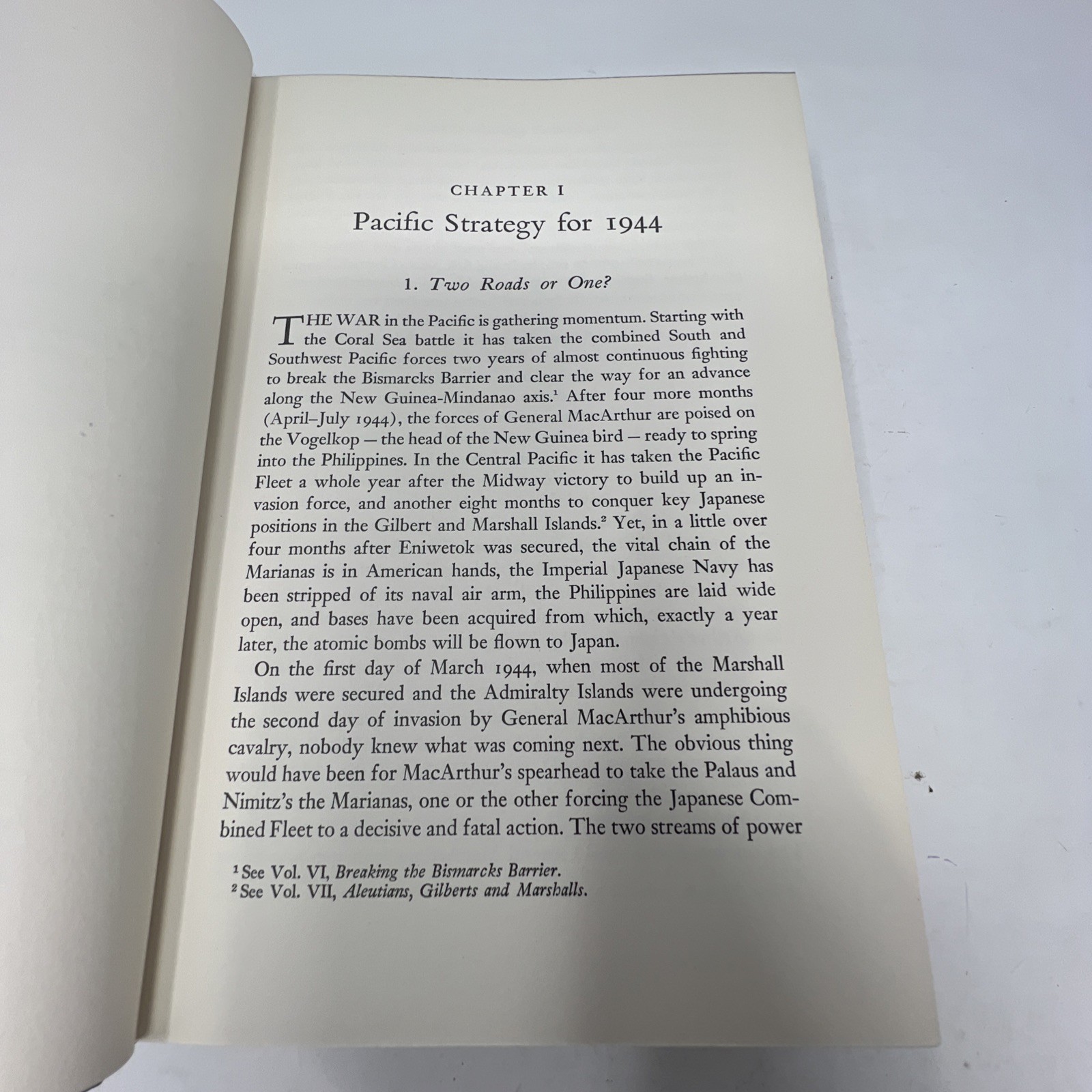 New Guinea And The Marianas by Samuel Eliot Morison (1953, First Edition, HC)
