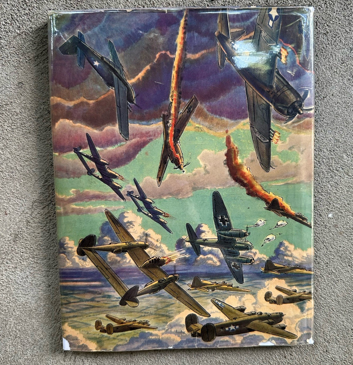 The Story of the U. S. Army Air Forces,Jim Ray Hardcover With Dust Jacket 1945