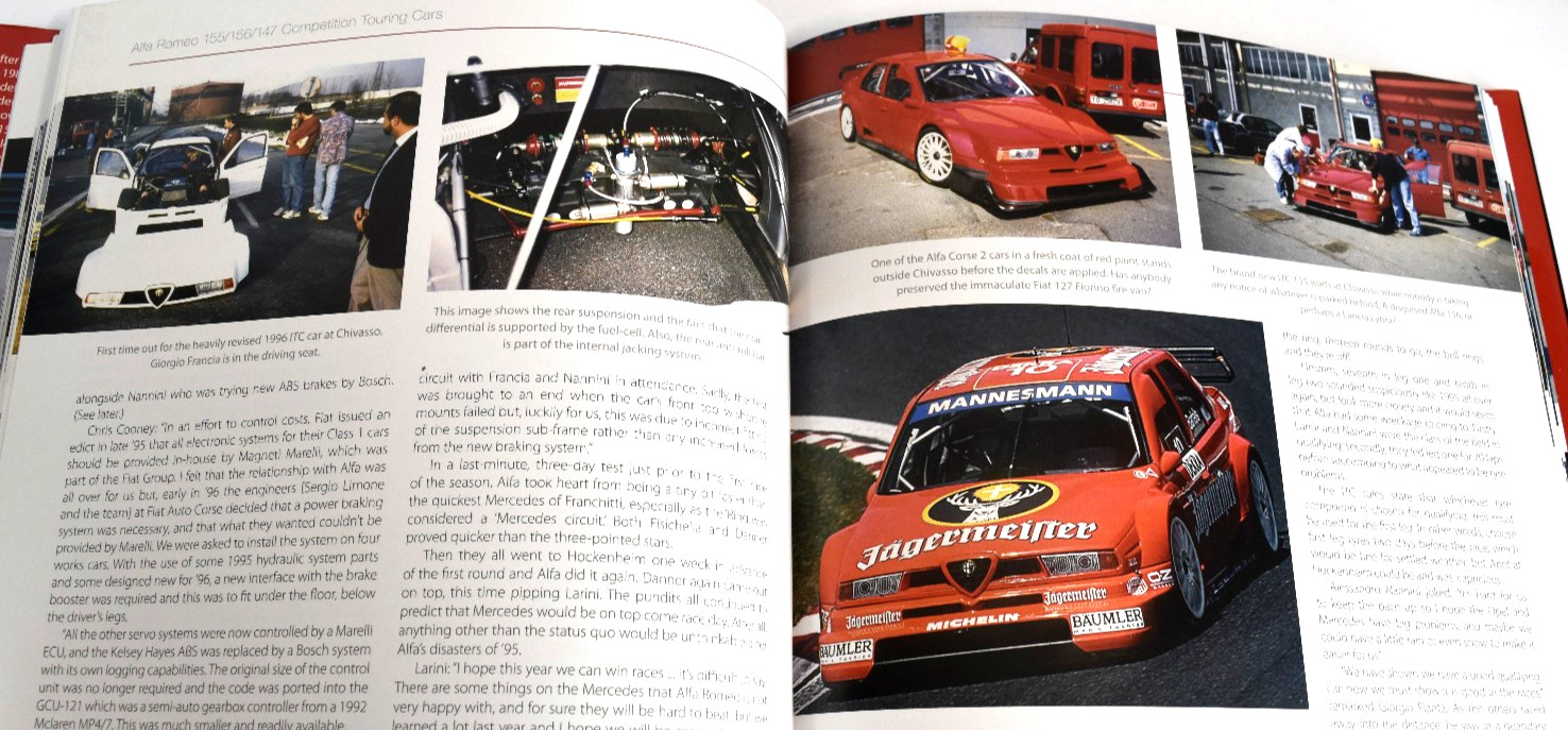 Alfa Romeo Competition Touring Cars 155*156*147* by Peter Collins *VERY GOOD*