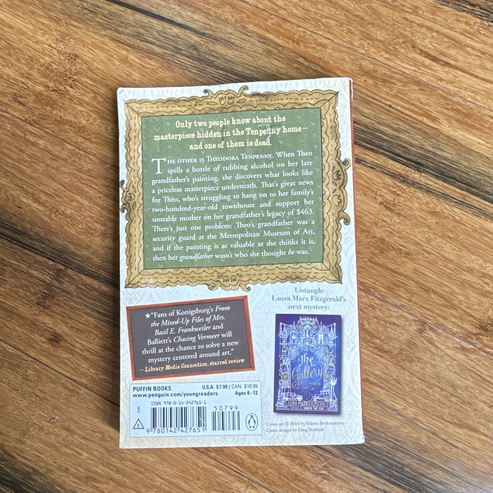 Laura Marx Fitzgerald Under the Egg Digest Paperback 2015 Puffin Ages 9-12