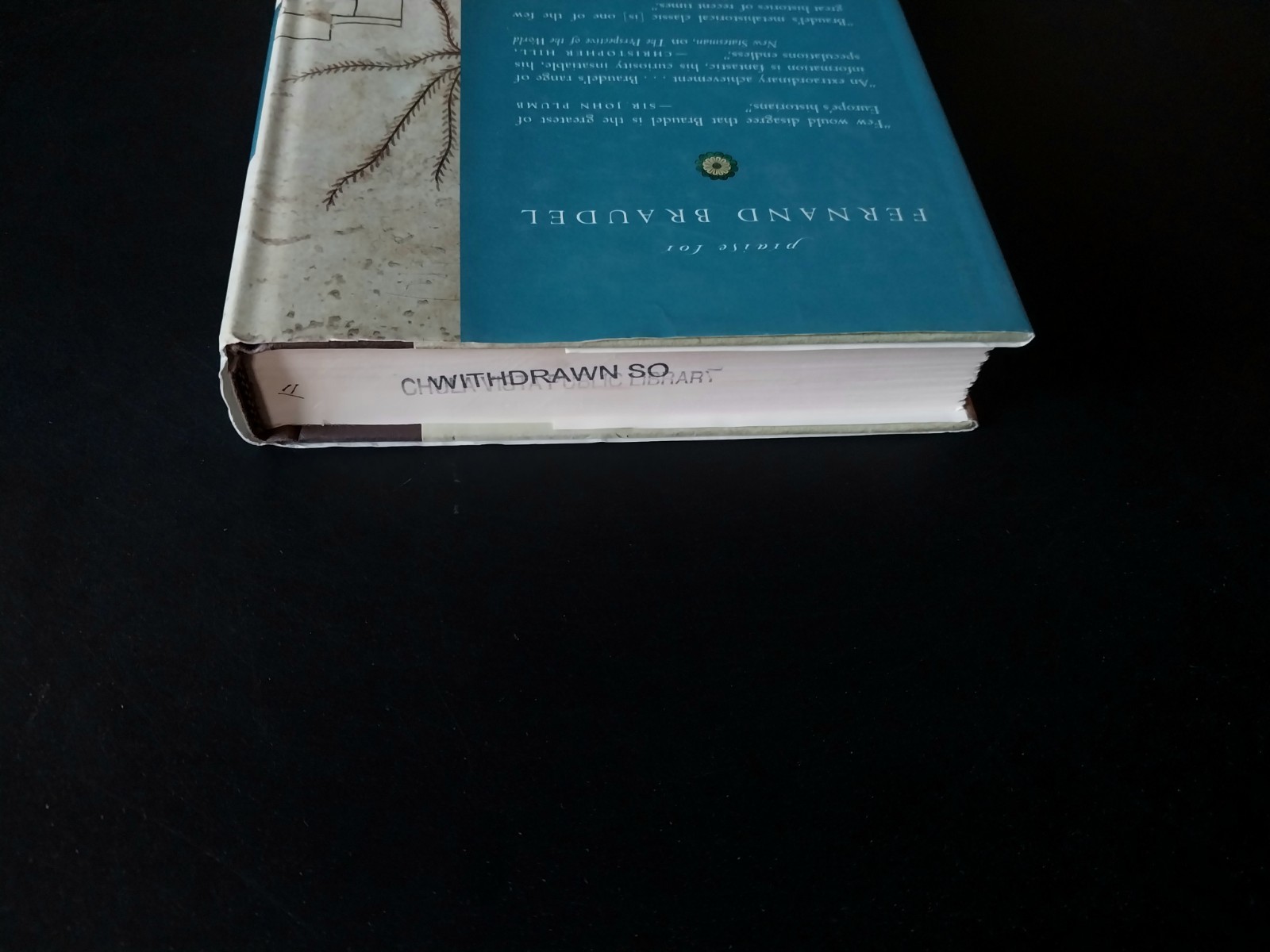 Fernand Braudel – Memory and the Mediterranean – First American Edition