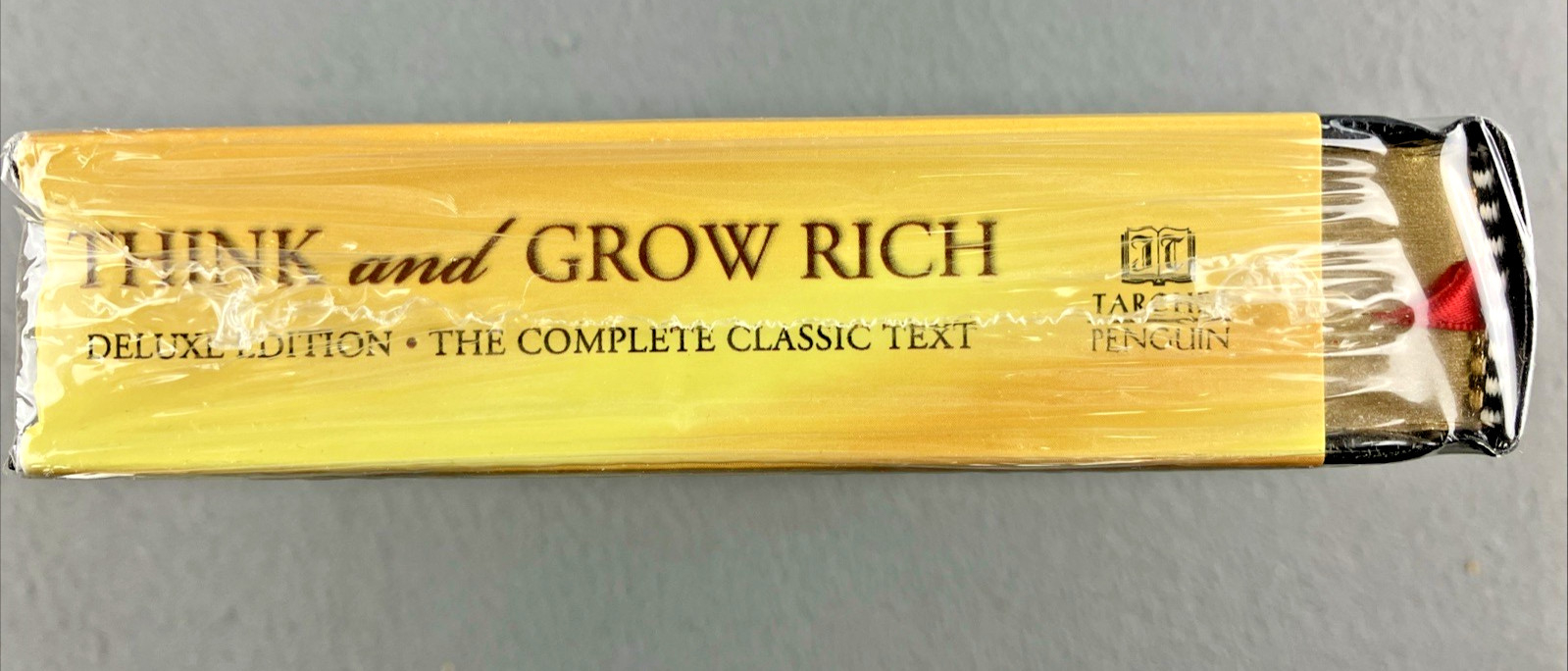 THINK AND GROW RICH by Napoleon Hill Vegan Leather Bound Deluxe Edition *Sealed*