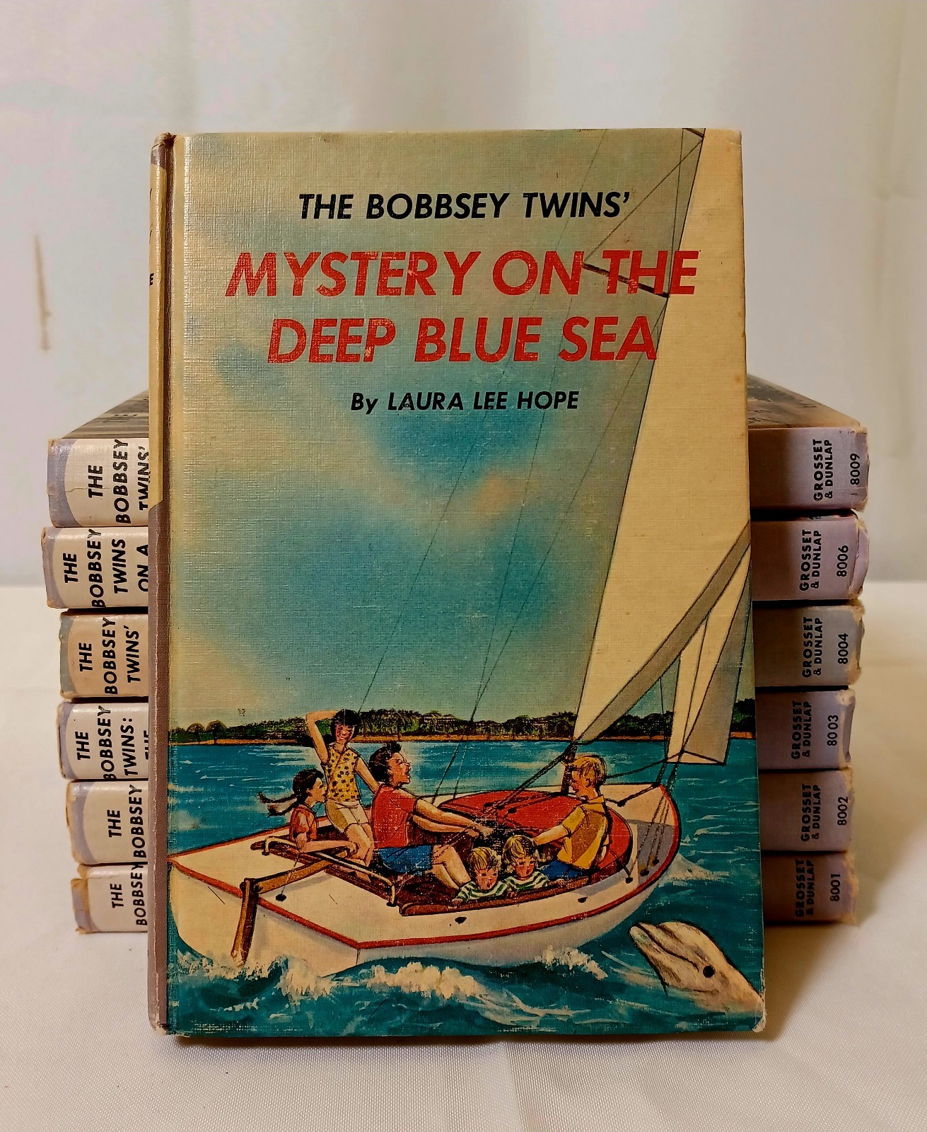 The Bobbsey Twins Book Lot Of 7 60’s Originals #1-4,6,9,11