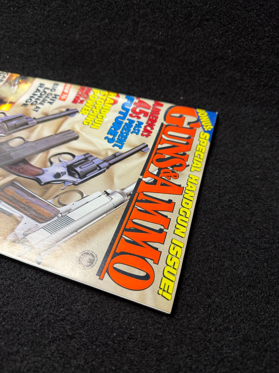 Guns & Ammo Magazine October 1992 Special Handgun Issue Winchester Smith Wesson