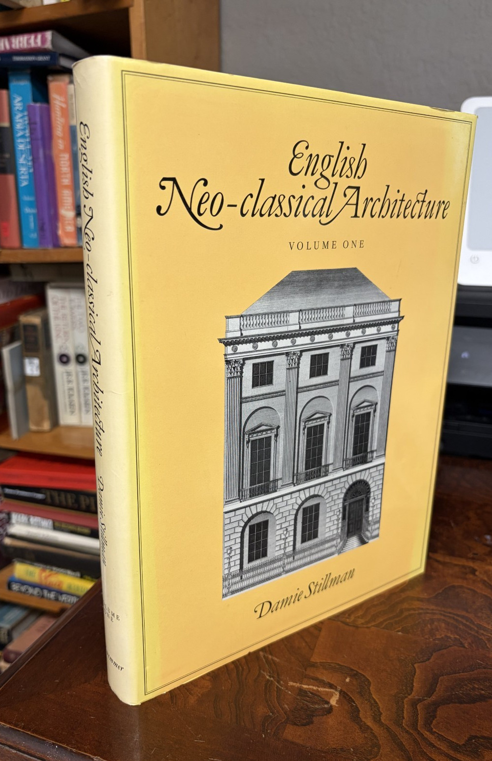 English Neo-Classical Architecture by Damie Stillman Volume 1 ONLY HBDJ