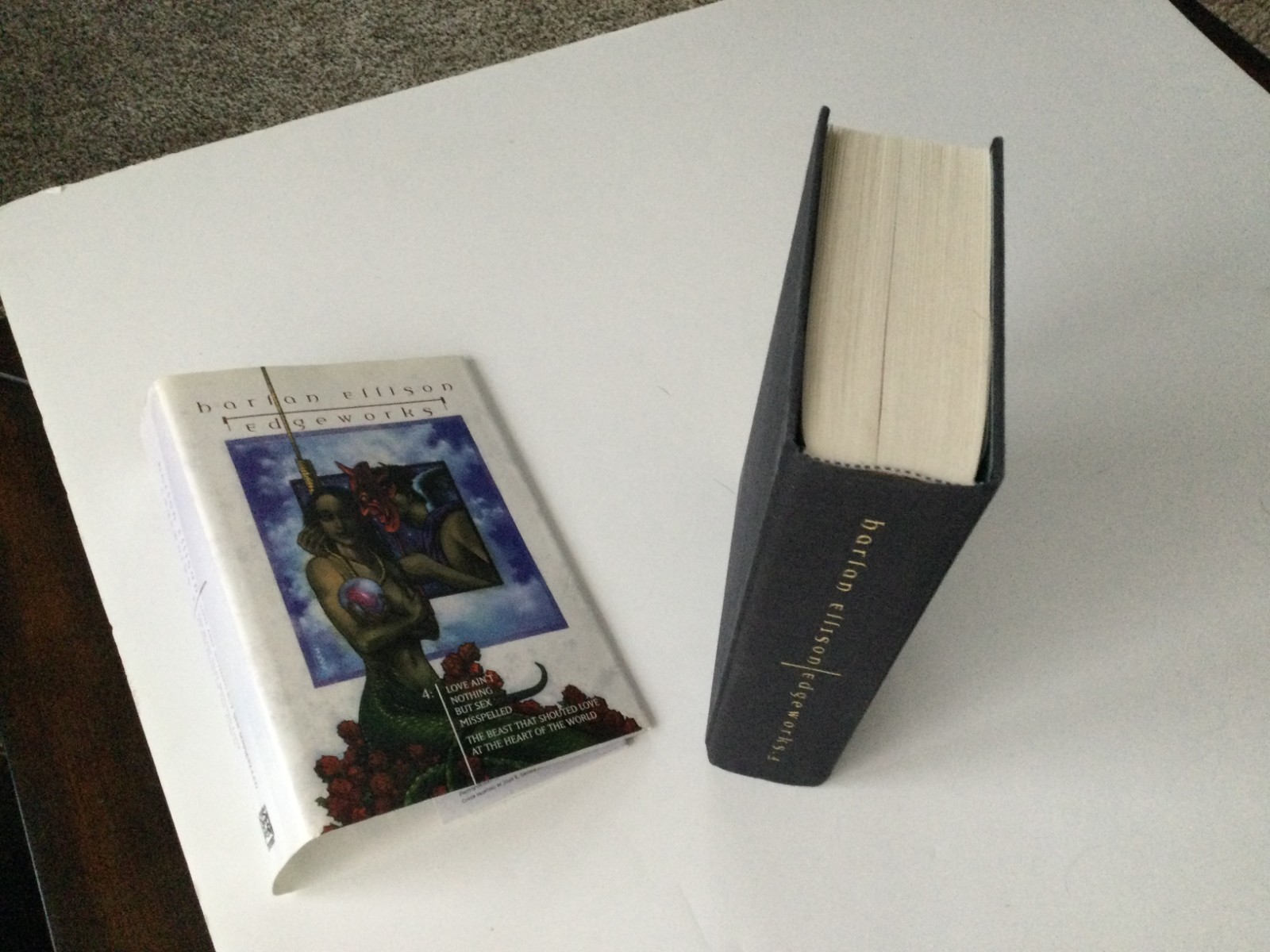 Harlan Ellison EDGEWORKS No.4**TRUE** 1st Edition Omnibus Hardcover