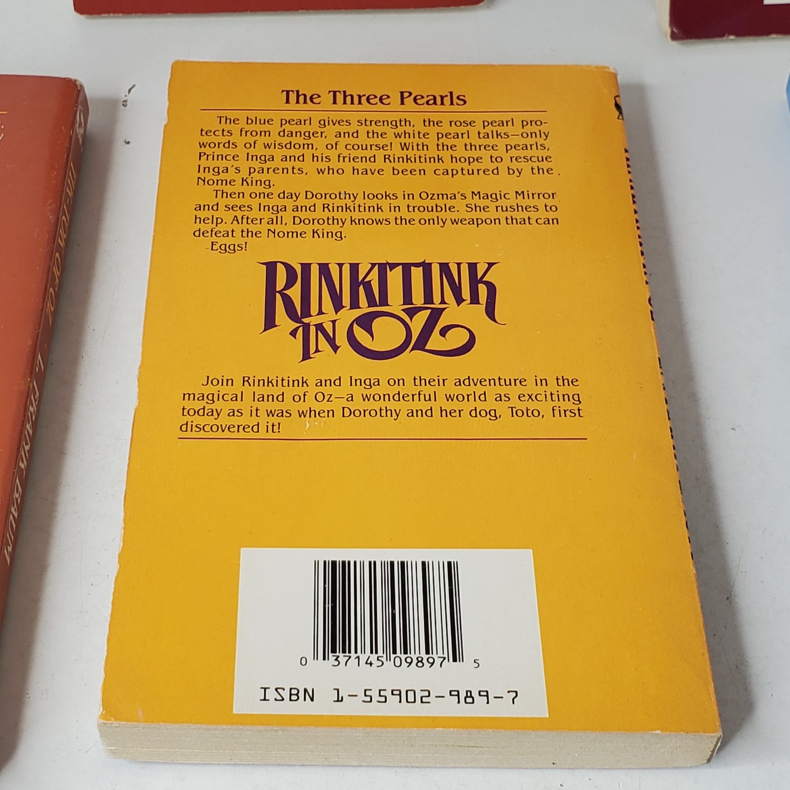 Lot of 5 Wizard of Oz Series Paperback Book L. Frank Baum Walmart Special PB