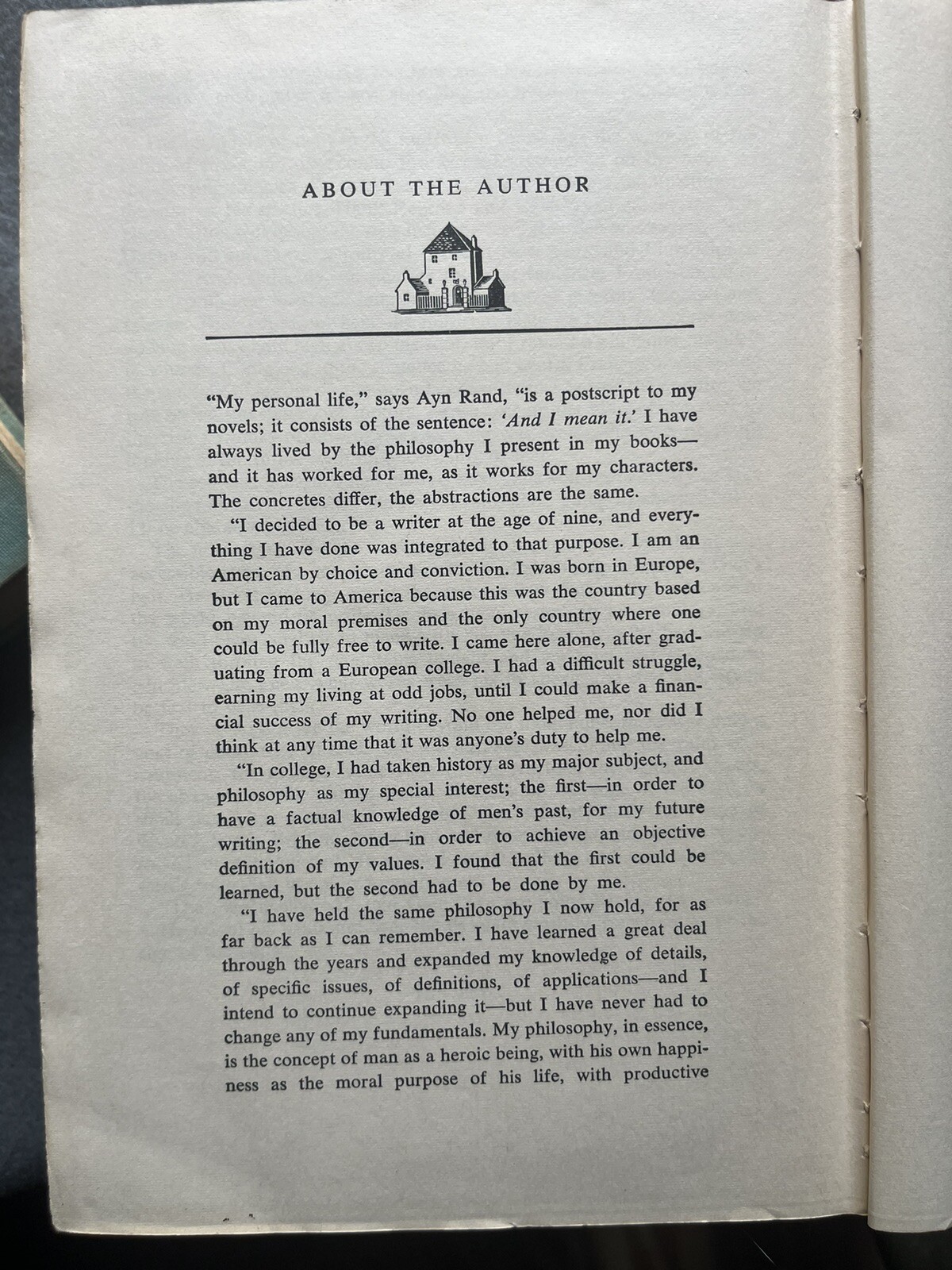 Set Of 7 Ayn Rand Books