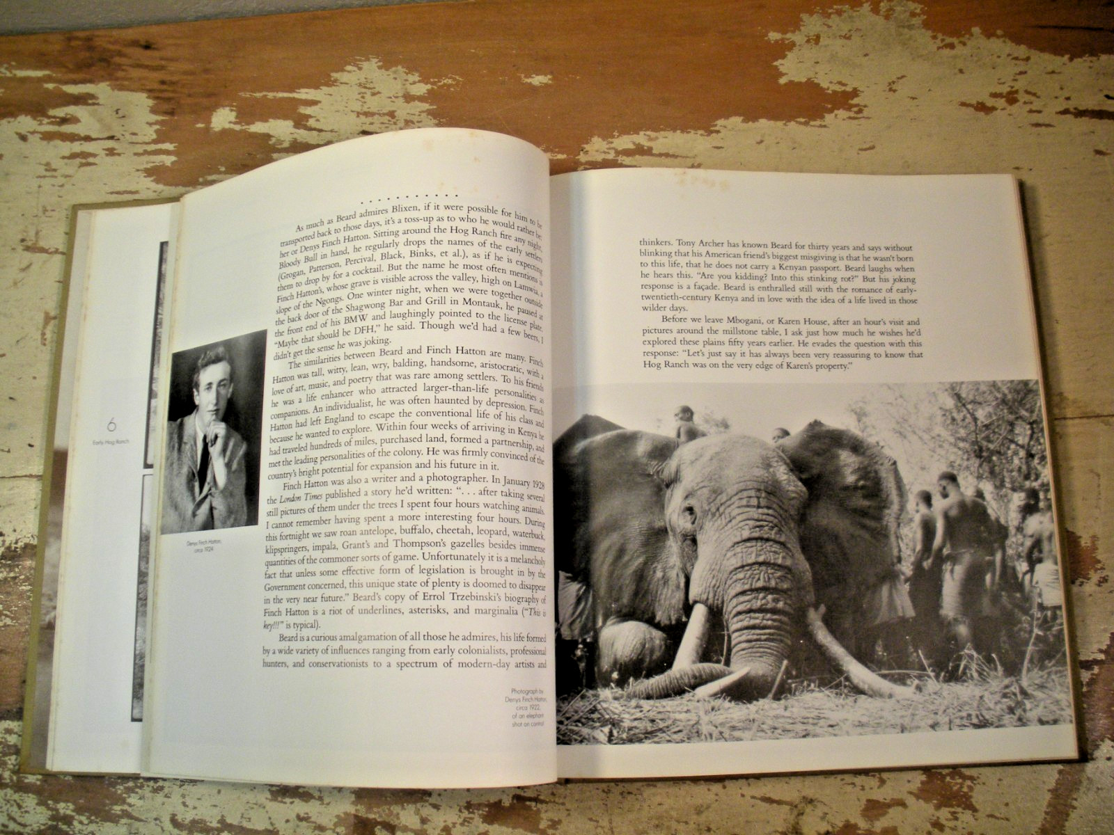 THE ADVENTURES AND MISADVENTURES OF PETER BEARD IN AFRICA 1993 HC/DJ 1st