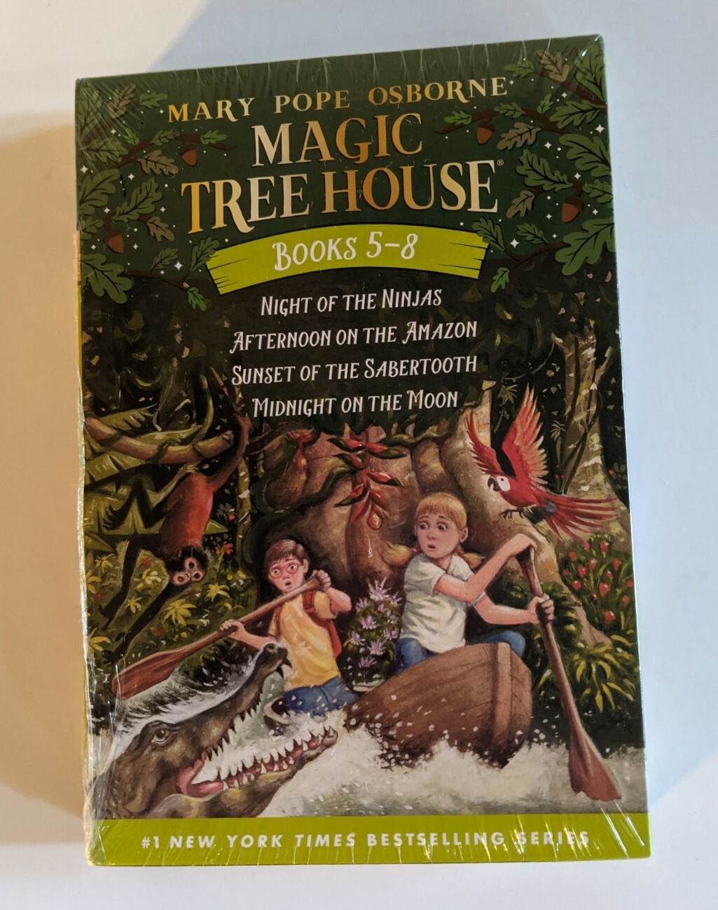 New Magic Tree House Volumes 5-8 Boxed Set By Mary Pope Osborne Sealed Adventure