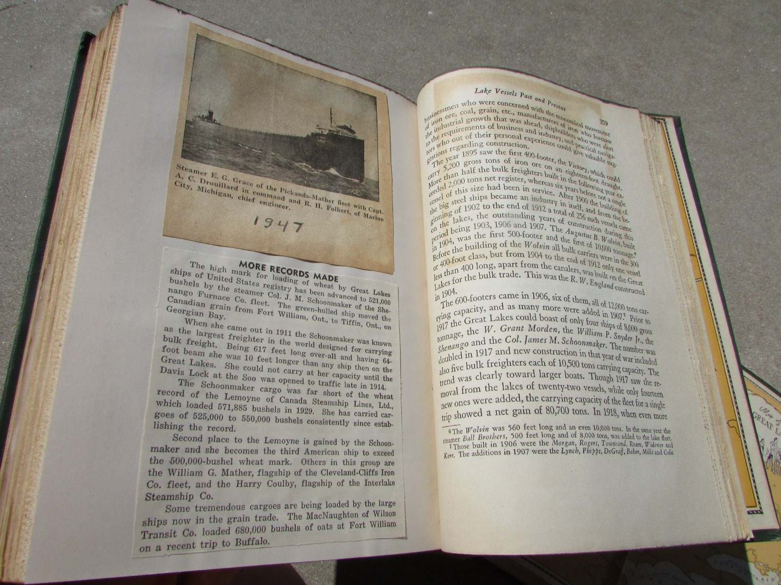 American Lake Series LAKE SUPERIOR Grace Lee NUTE 1944 Hardcover Illustrated
