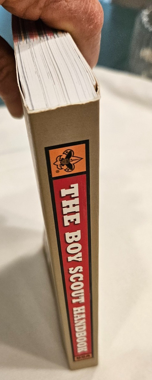 1998 Boy Scout HANDBOOK 11th Edition 10th PRINTING -Crispy Mint Condition