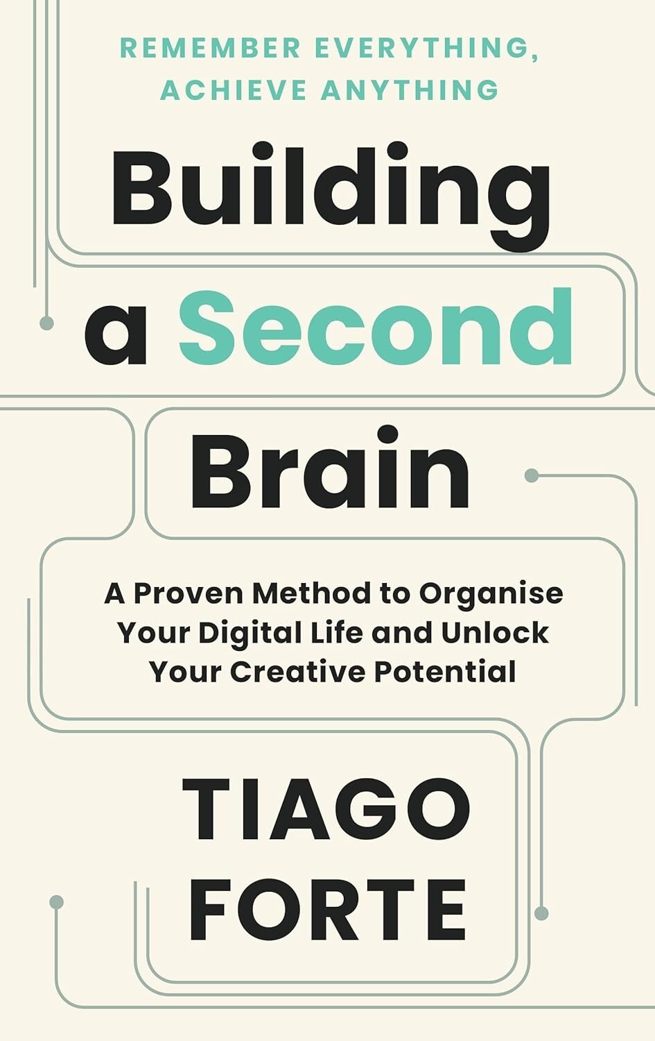Building a Second Brain : A Proven Method By Tiago Forte NEW Paperback Free Ship