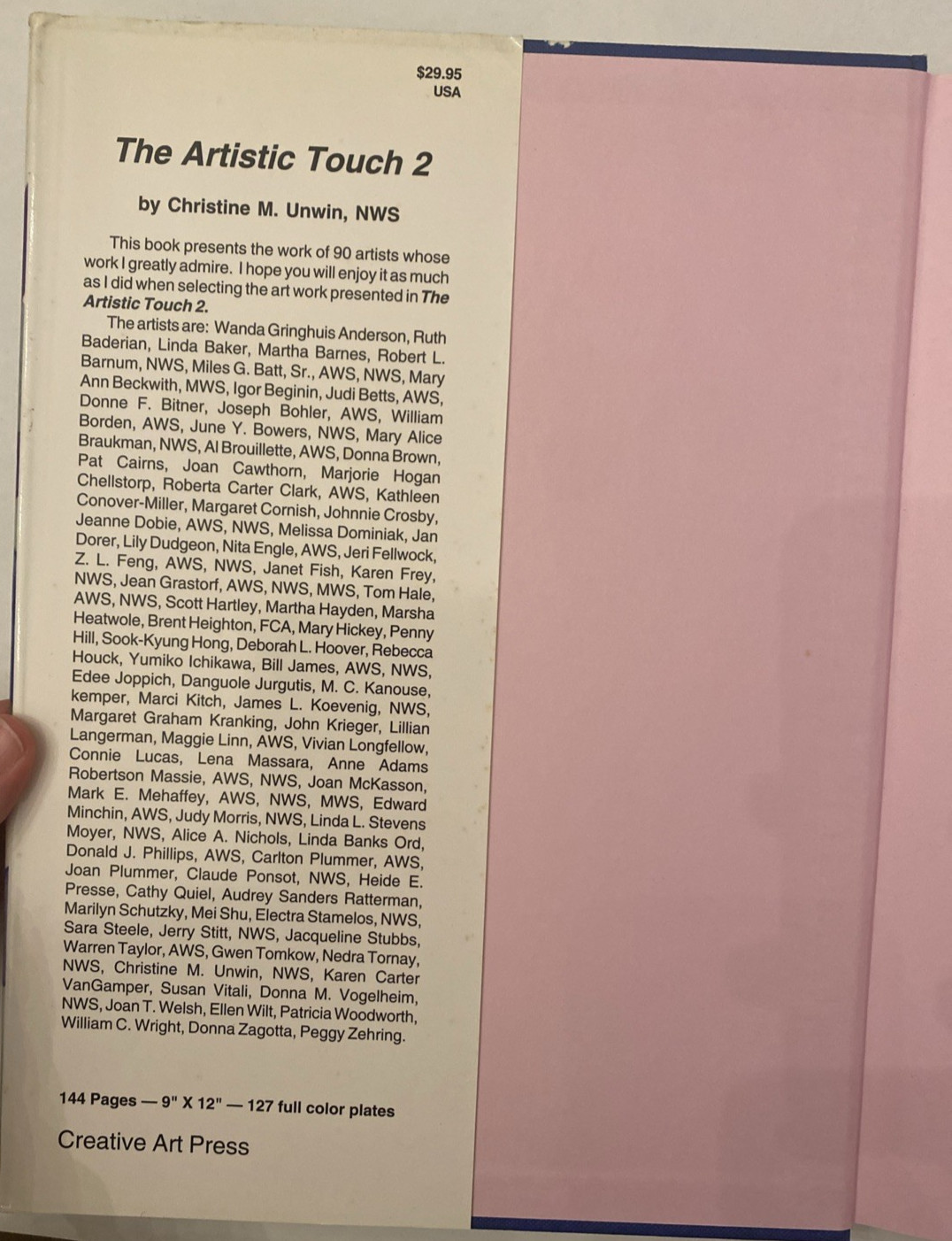 The Artistic Touch 2 by Unwin, Chris – art book