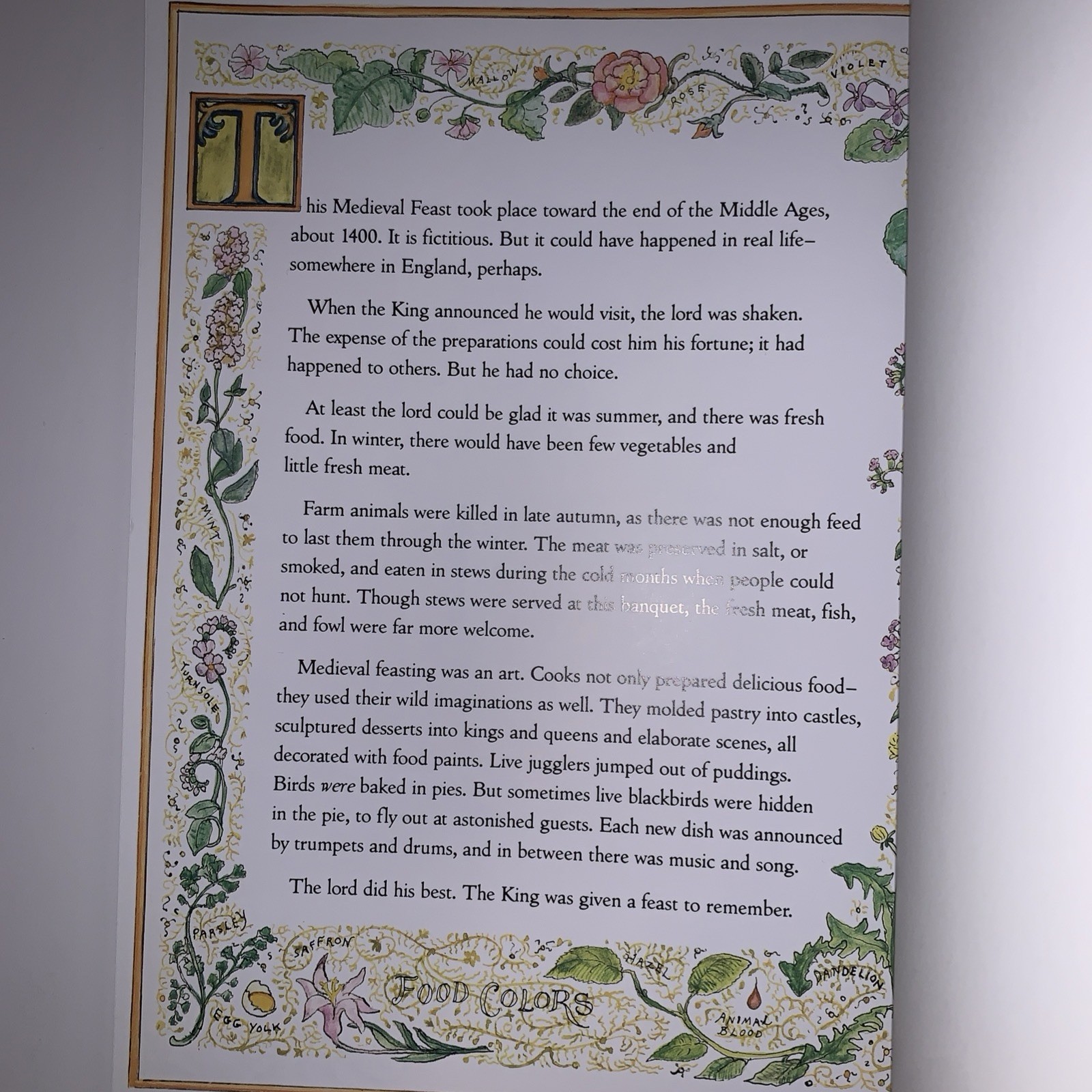 A Medieval Feast Paperback Reading rainbow Written And Illustrated By ALIKI