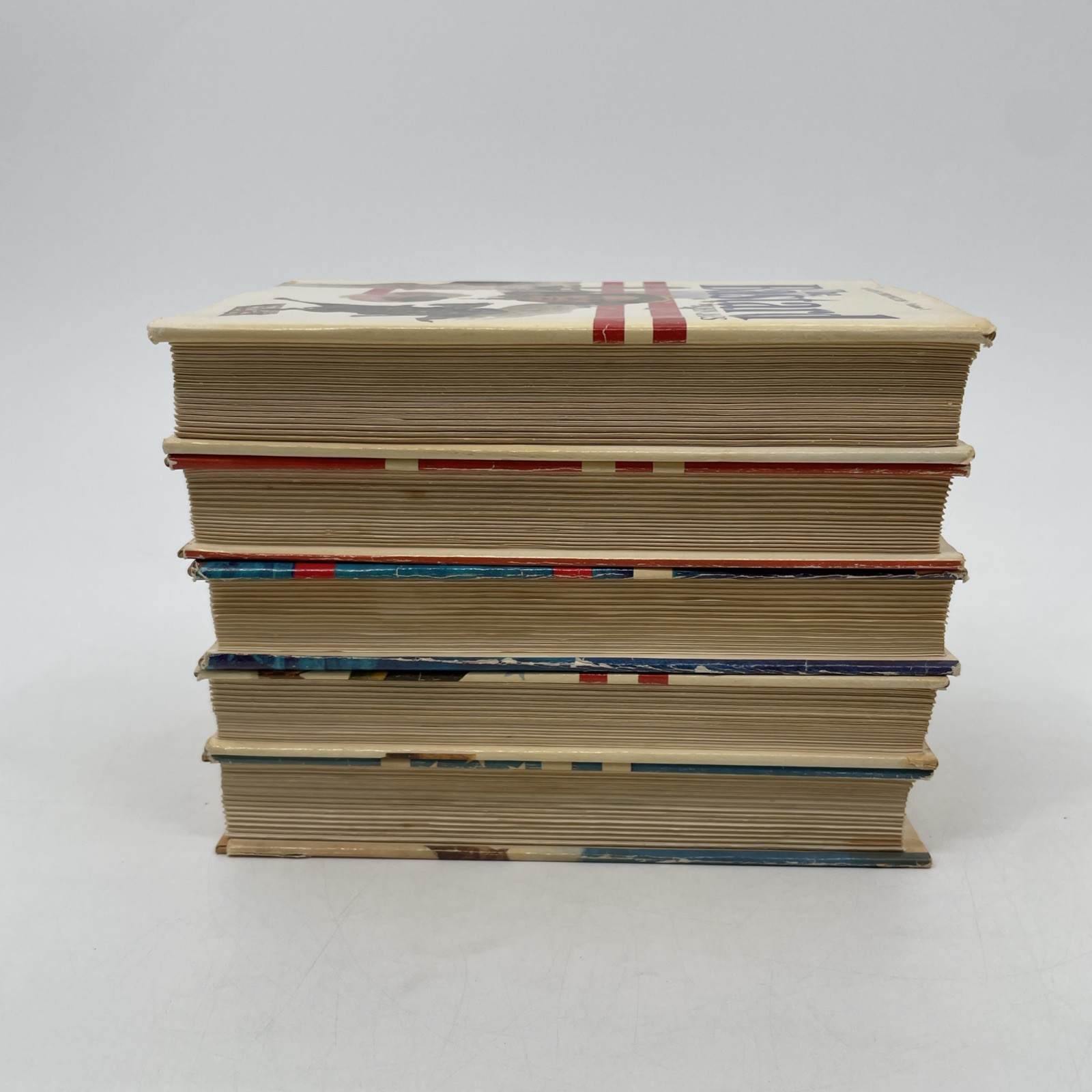 Lot of 5 John Jakes Kent Chronicles Books 1-4 and 6 HC DJ BCE Doubleday 1970s