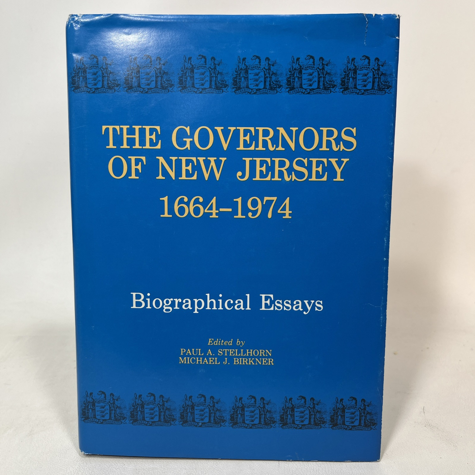 1982 The Governors Of New Jersey 1664-1974 Edited By Stellhorn & Birkner