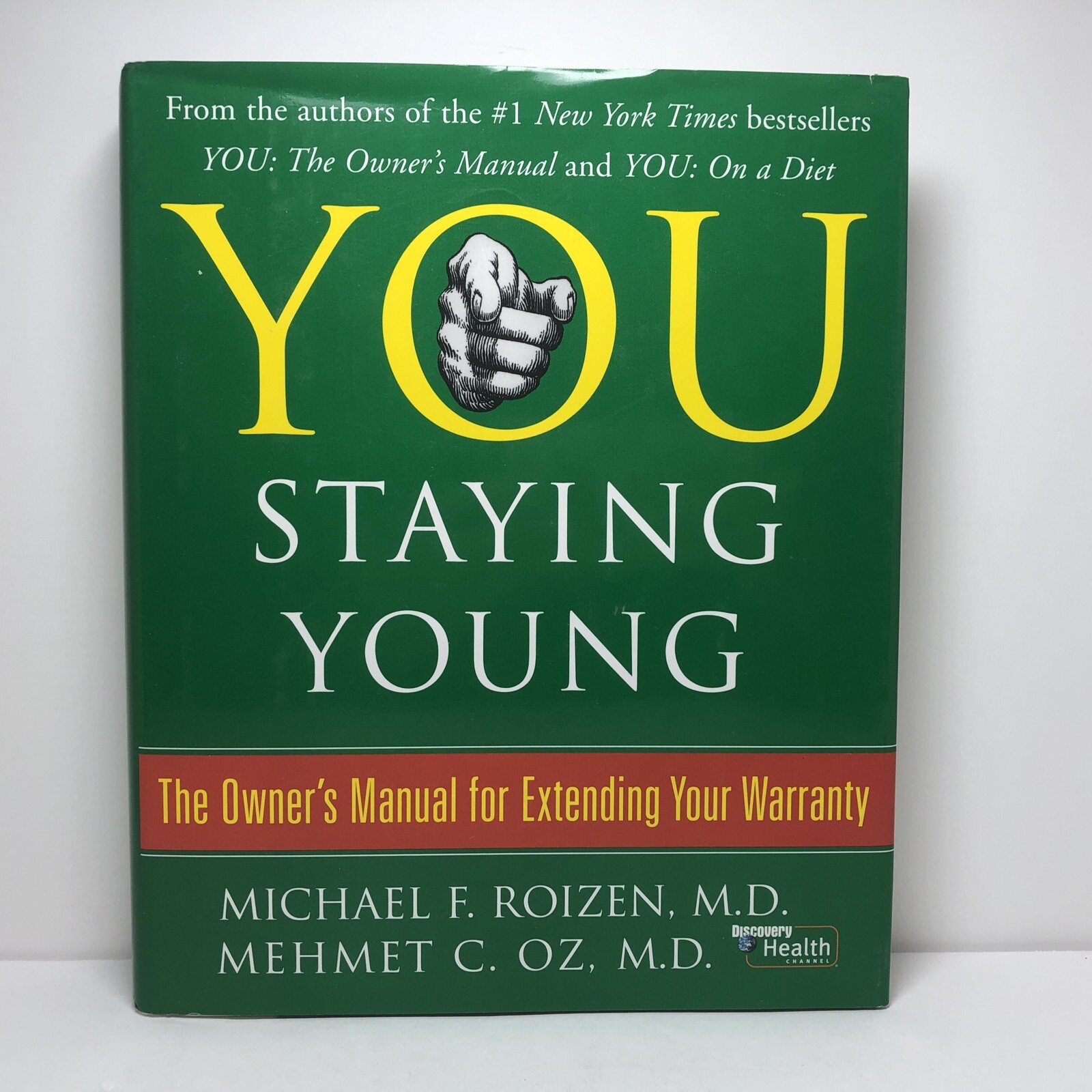 Lot of 3 “YOU” books / Dr Oz / Roizen / Diet / Staying Young / Owner’s Manual