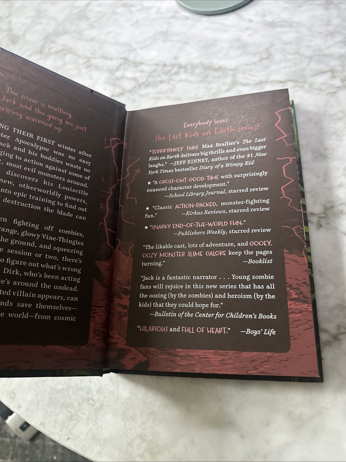 Last Kids on Earth and the Midnight Blade by Max Brallier and Douglas Holgate…