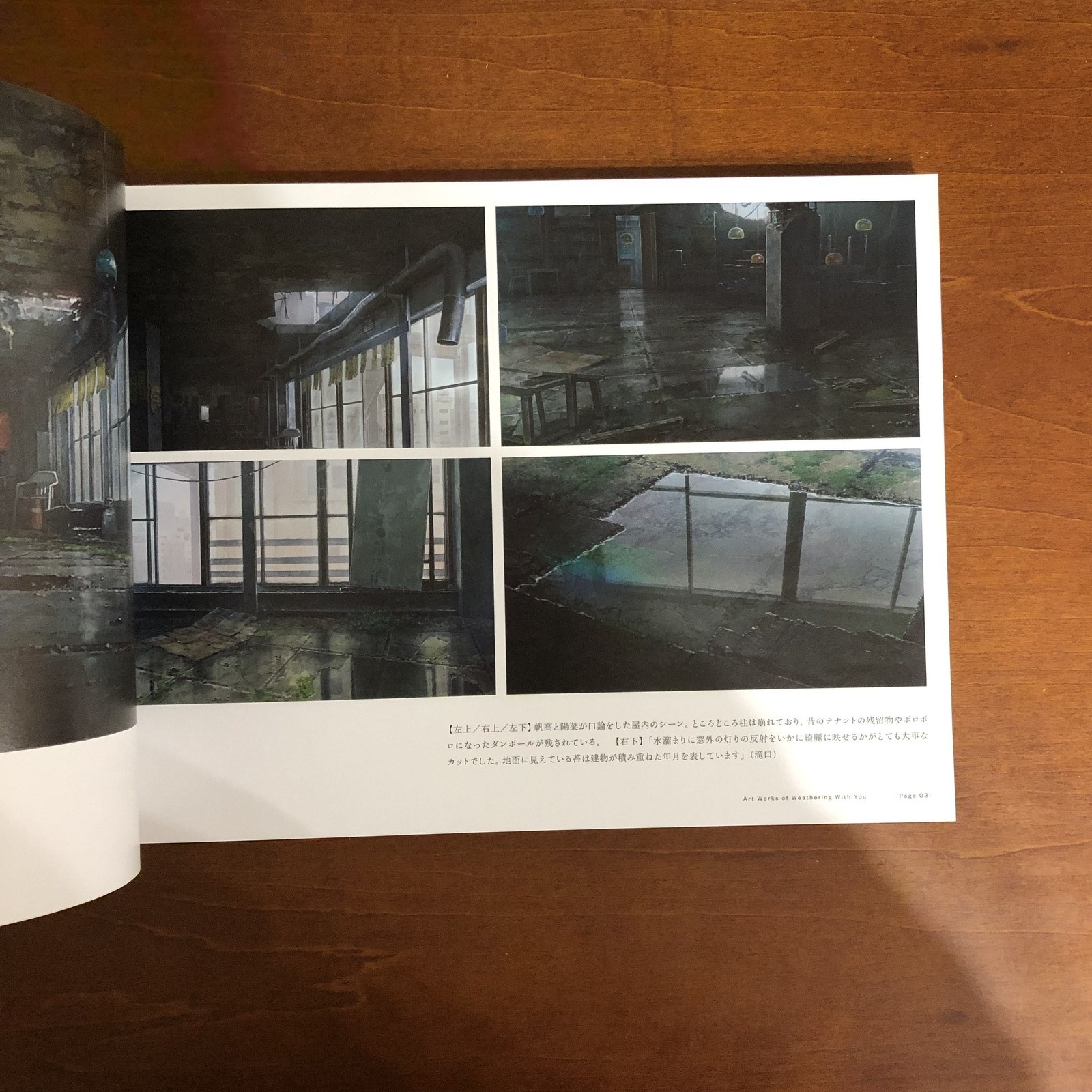 Makoto Shinkai Weathering With You Art Book Illustration