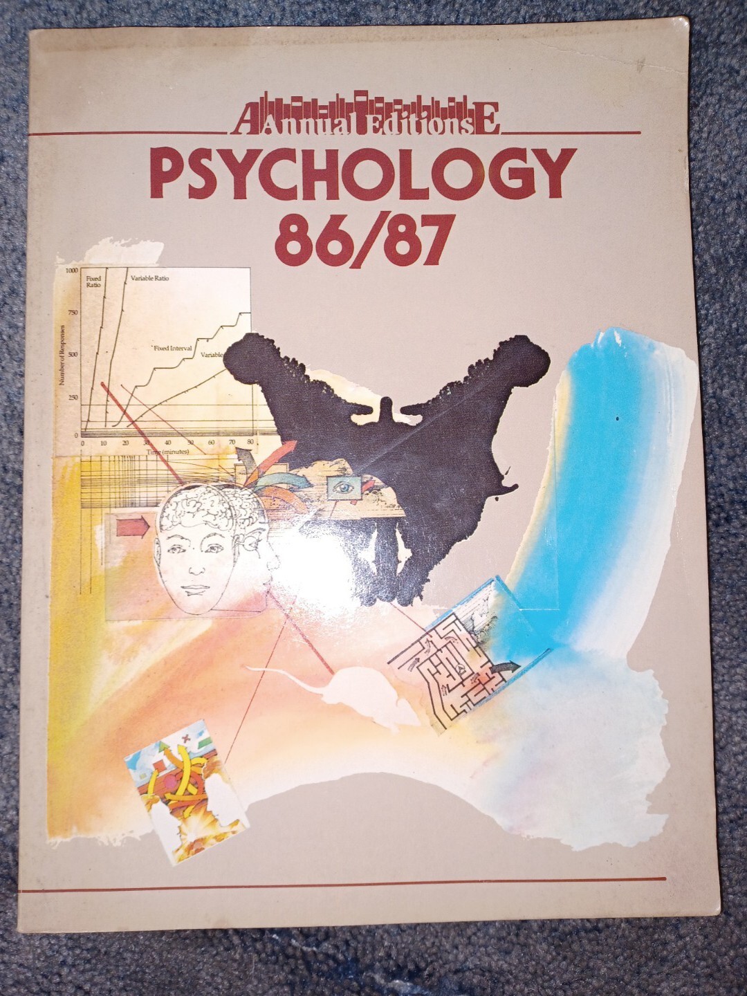 Annual Editions: Psychology 86/87 -Paperback- Fitzgerald, Hiram E – 16th Edition