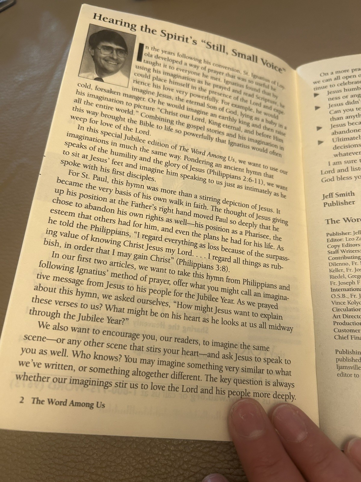 The Word Among Us Daily Meditations June 2000 Jubilee Edition Catholic Vintage