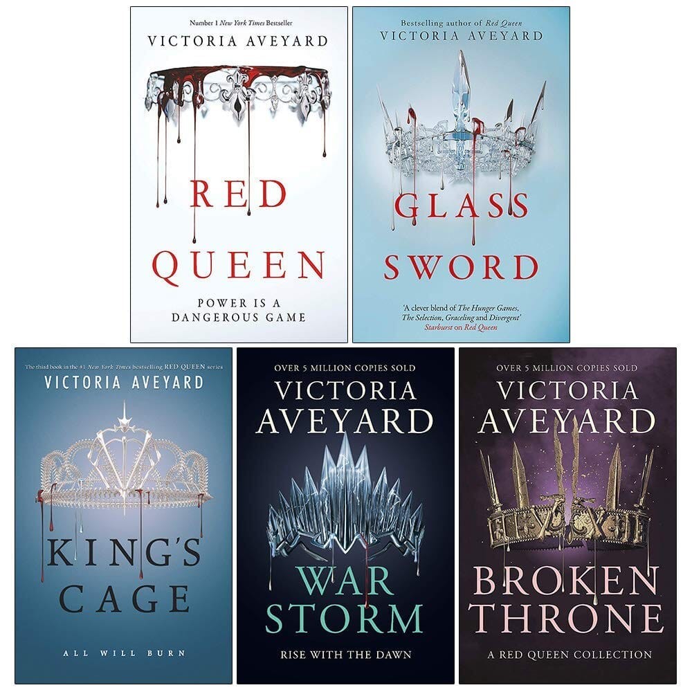 Red Queen Series by Victoria Aveyard 5 Books Collection Set – Fiction – Paperbac