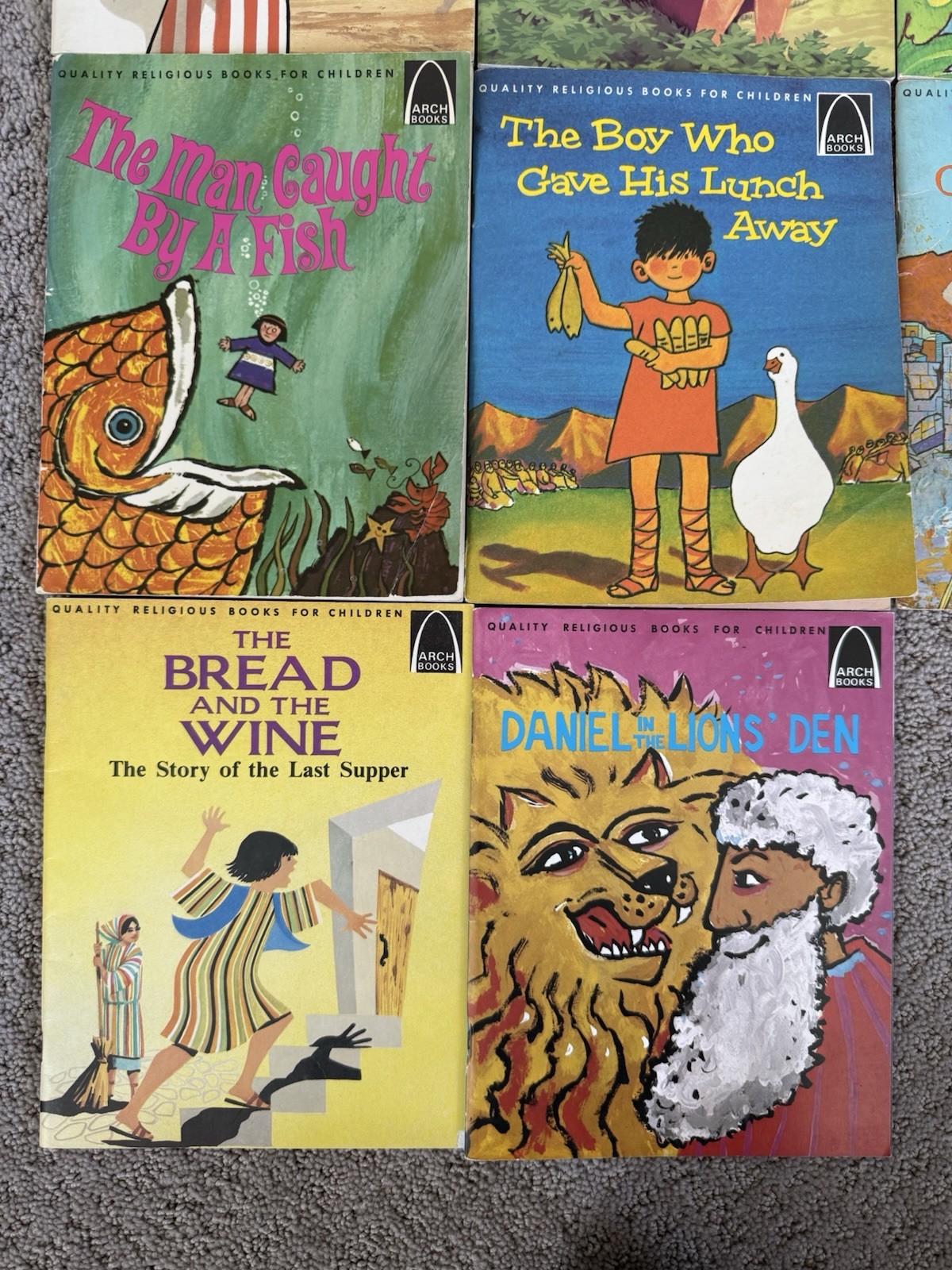 HUGE set of 19 Arch Books series Bible storybooks