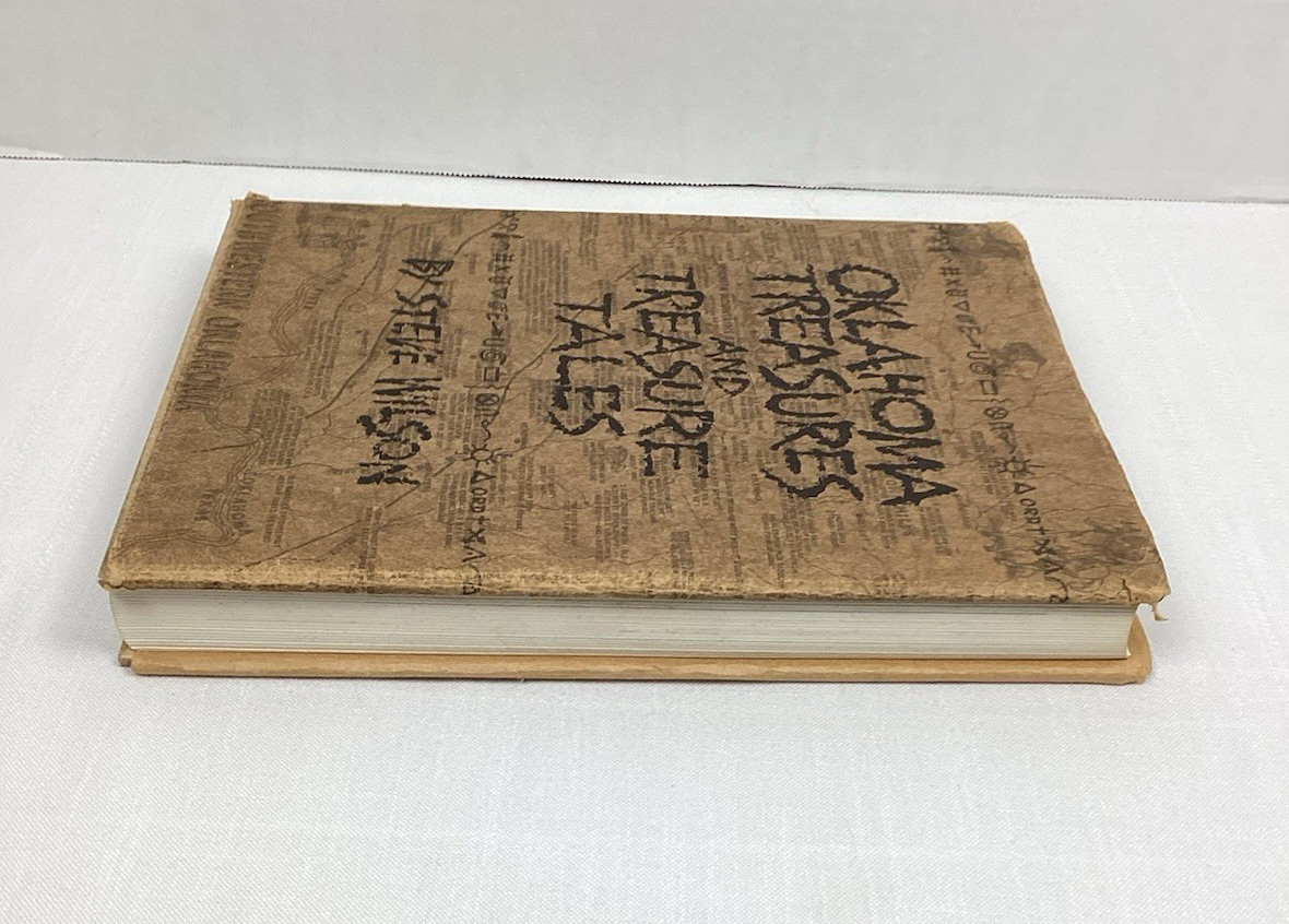 Oklahoma Treasures And Treasure Tales By Steve Wilson Hardcover 1st Edition 1976