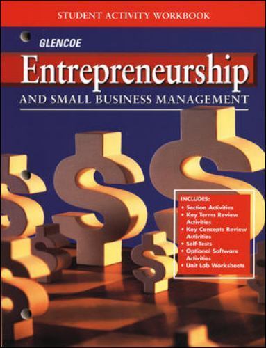 Entrepreneurship and Small Business Management, Student Activity Workbook (ENT..