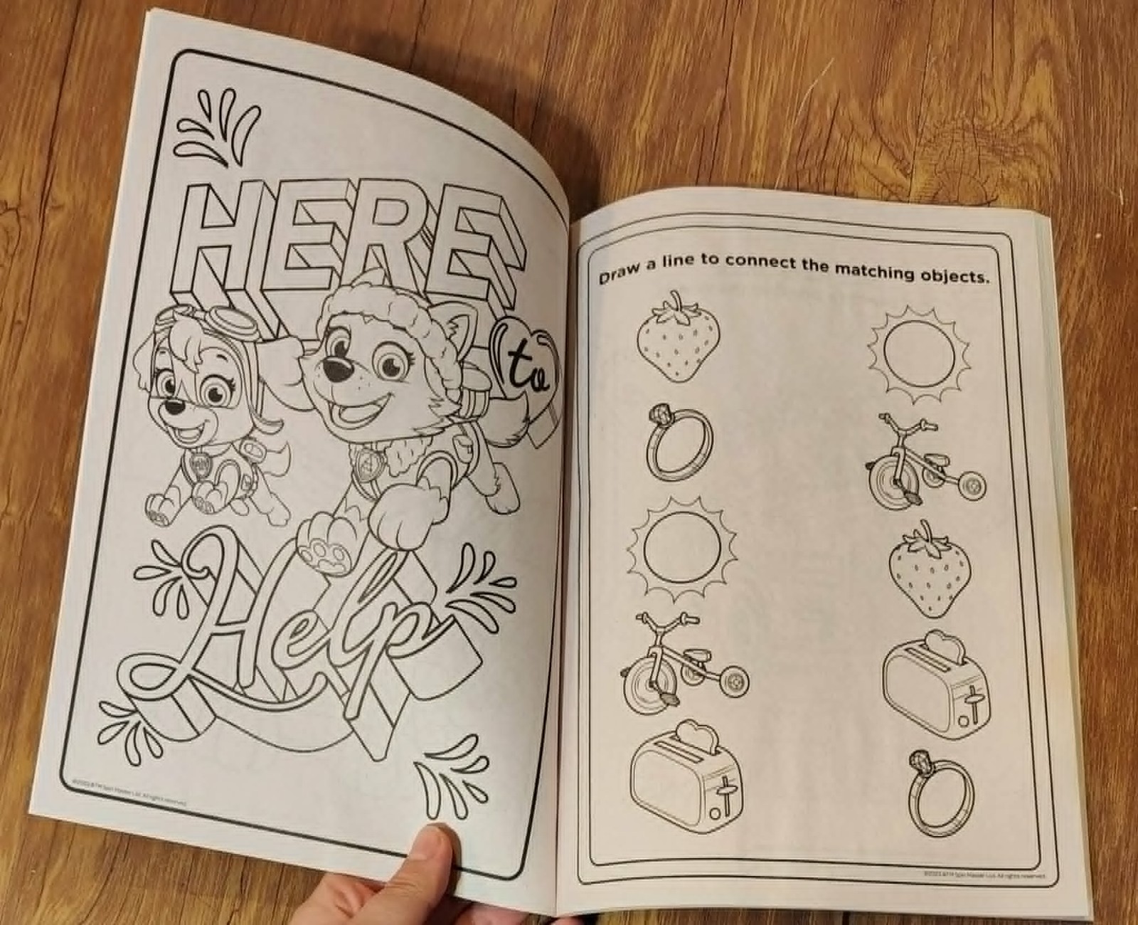 PAW PATROL Jumbo Coloring Book Born To Fly Paperback, New